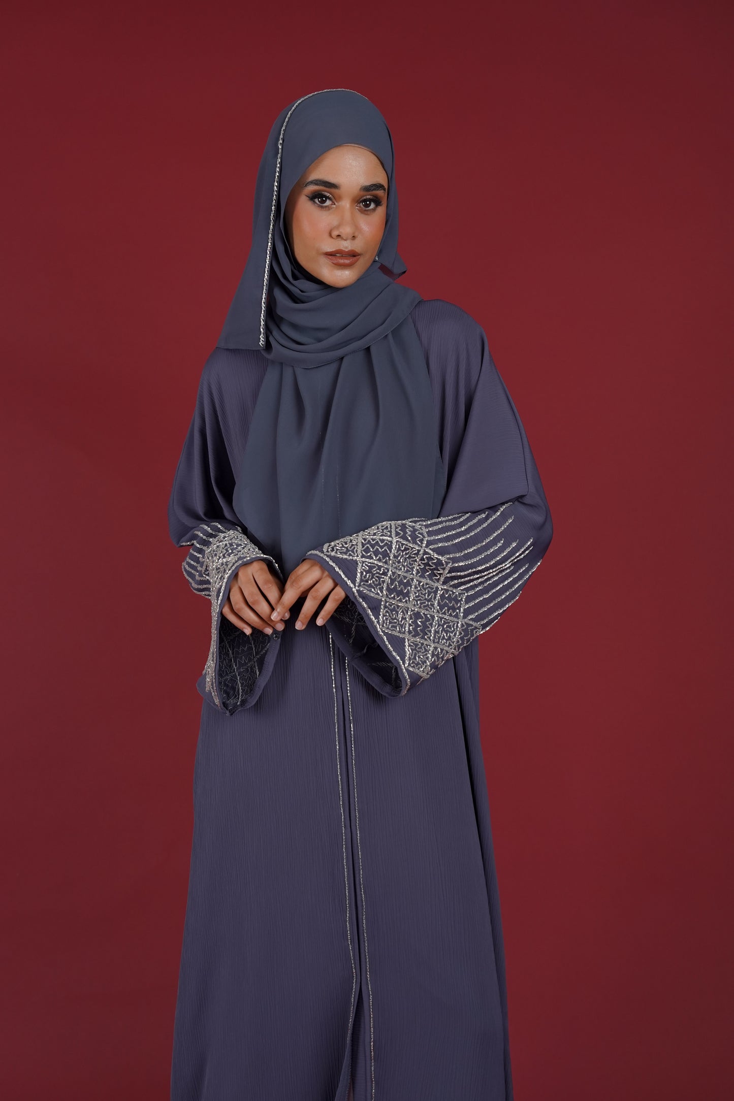 NAWAL ABAYA NIGHTSHADE PURPLE