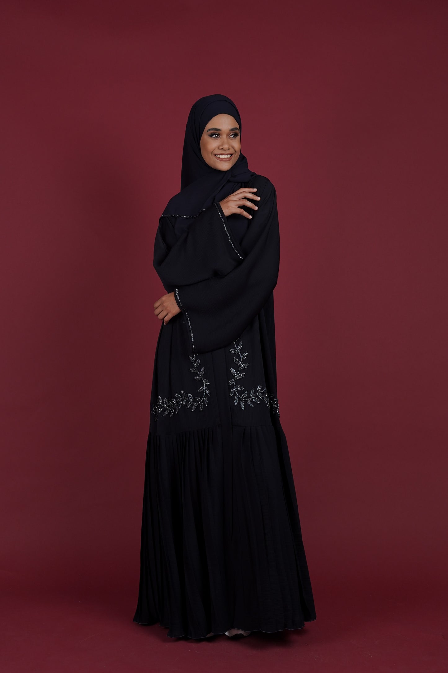 REYZAN ABAYA BLAZER BLUE