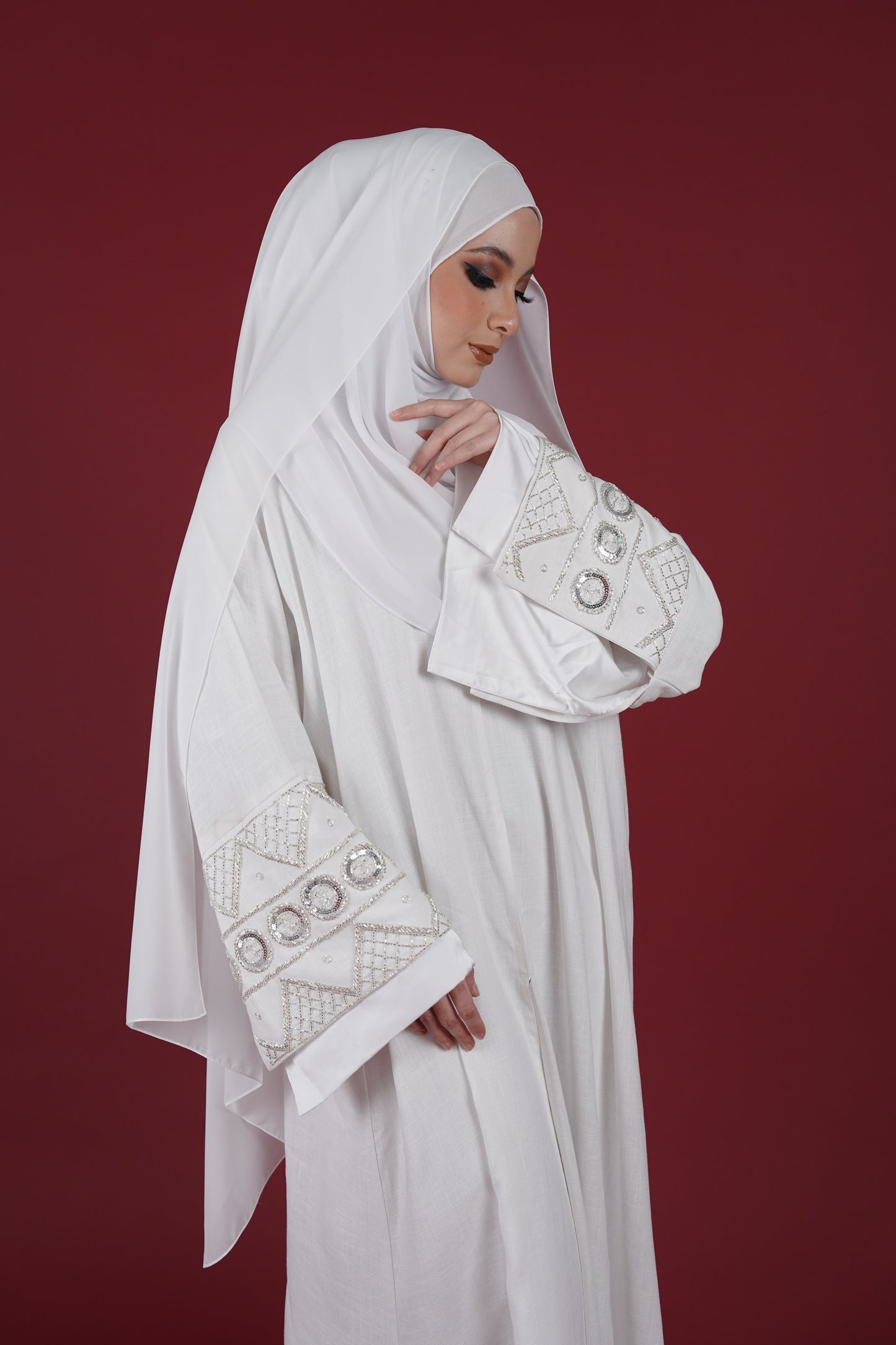 MARYA ABAYA WHITE