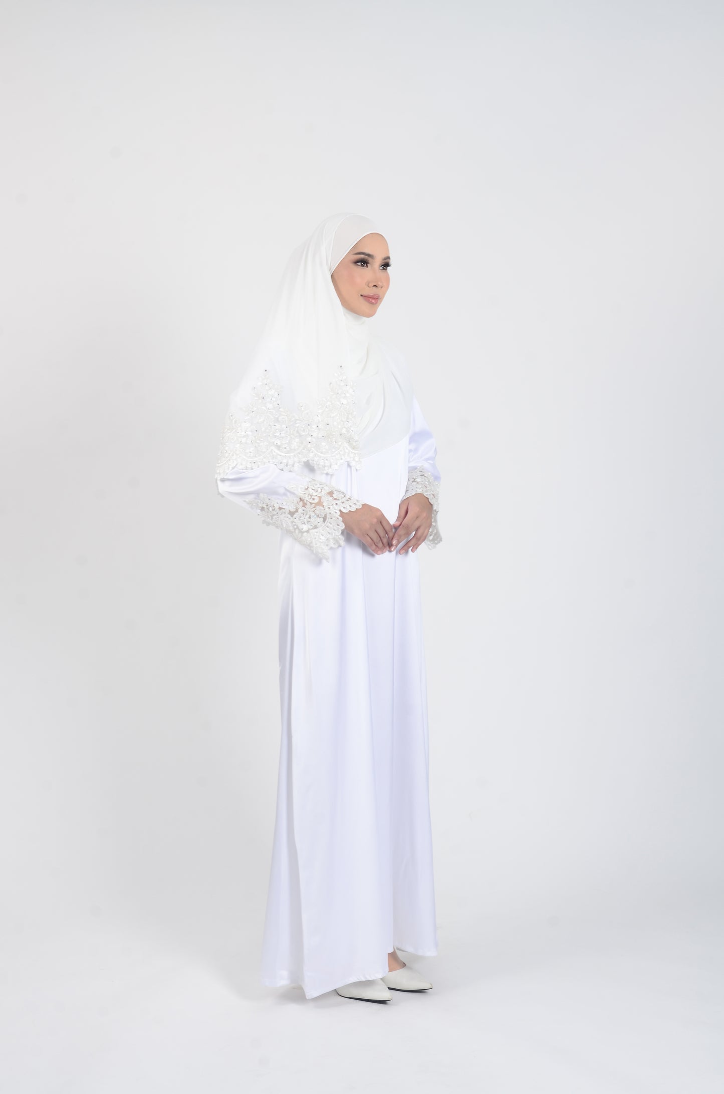 Jubah 'Abirah Off White