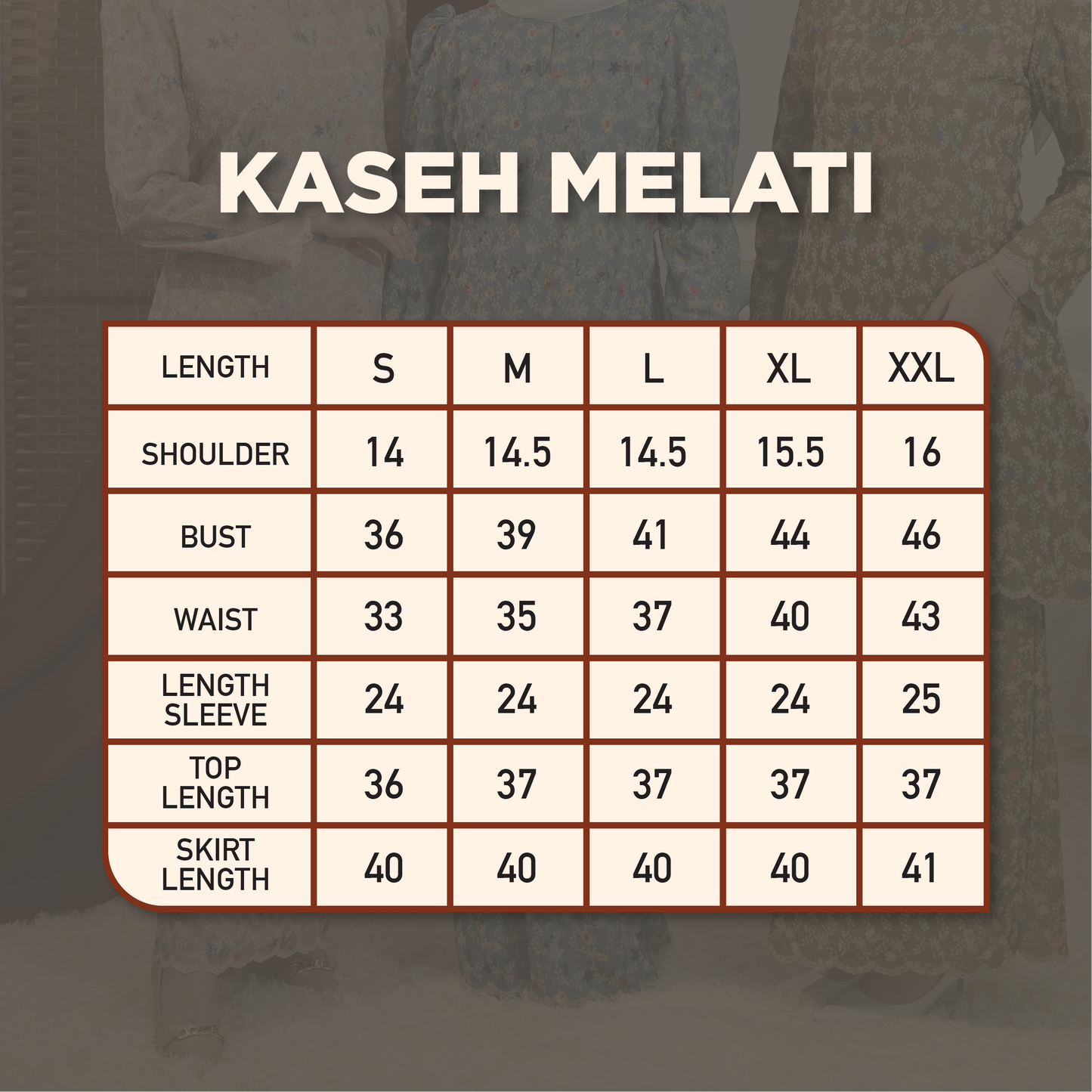 KURUNG KASEH MELATI ORCHID PINK
