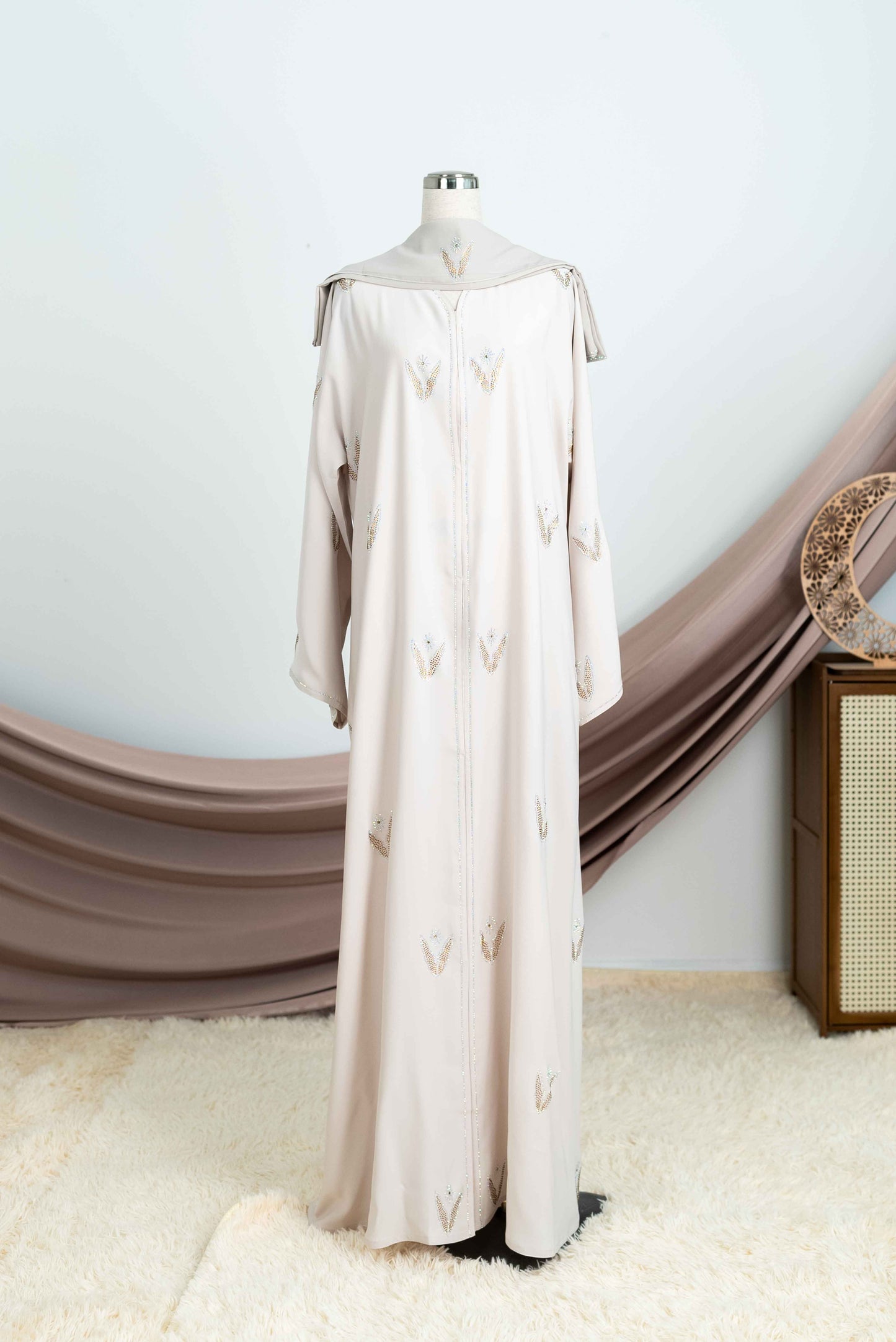 LANIRA ABAYA EGGSHELL