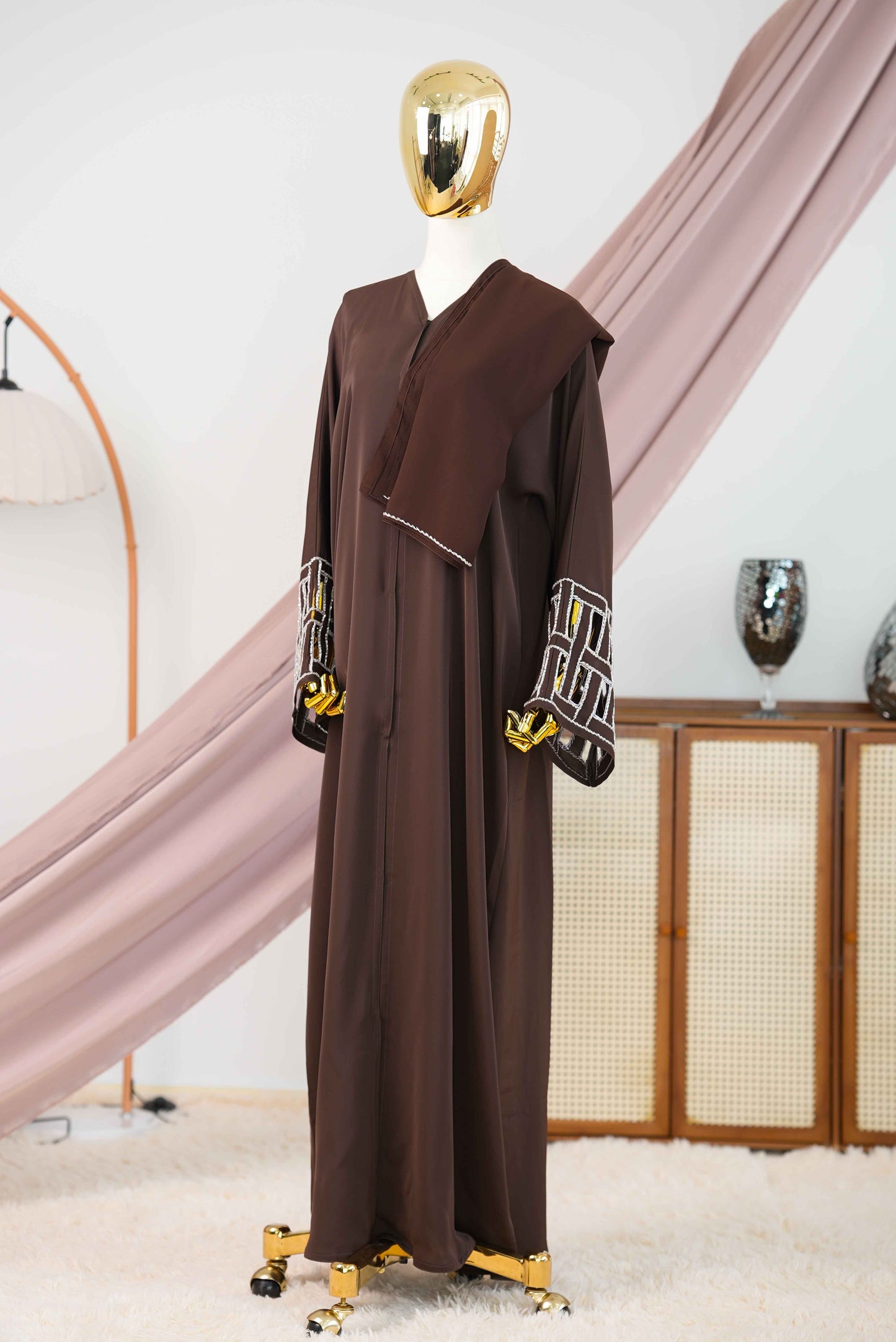 DINAR ABAYA RICH BROWN