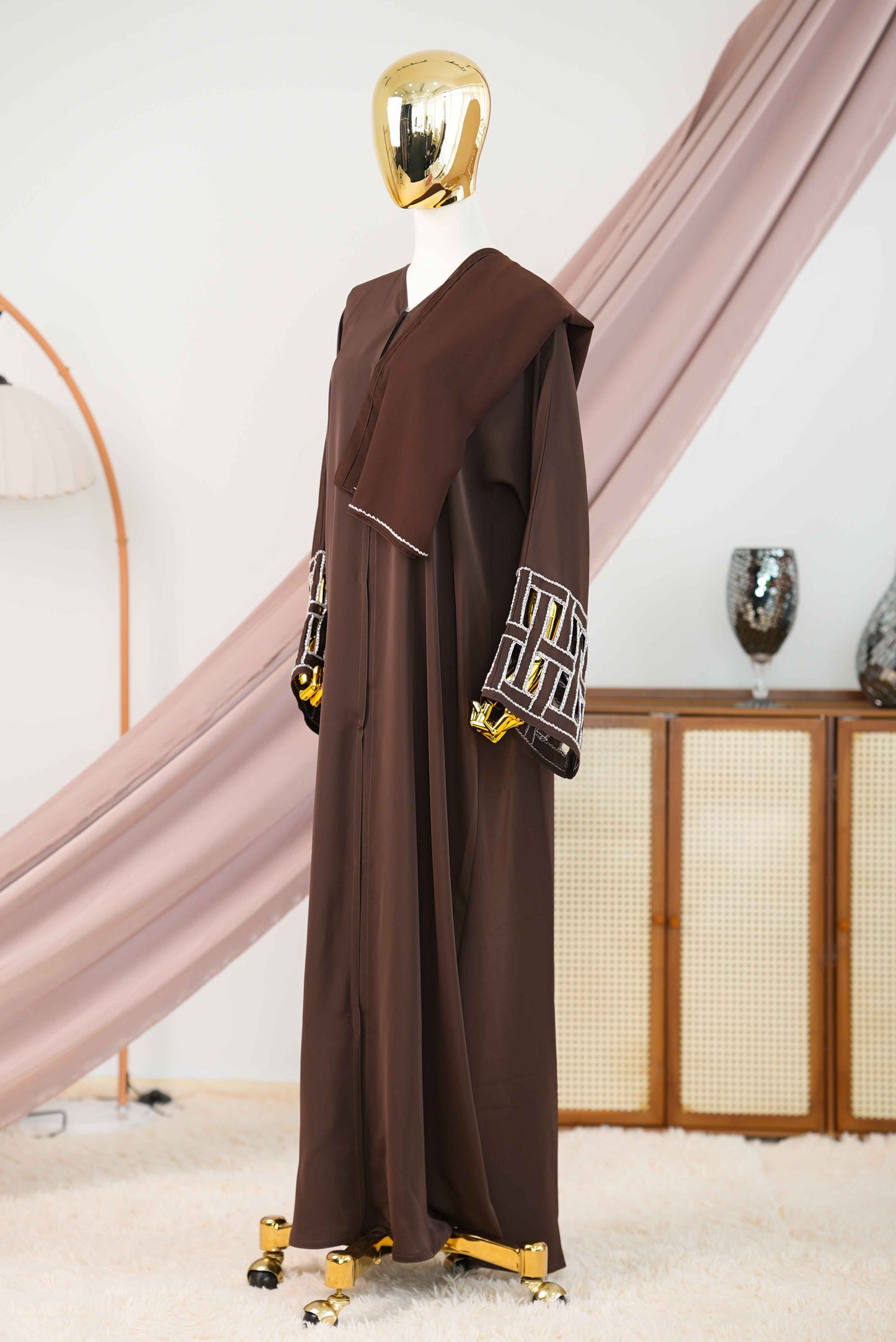 DINAR ABAYA RICH BROWN