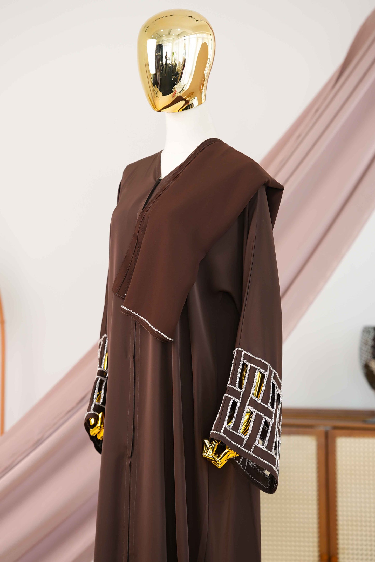 DINAR ABAYA RICH BROWN