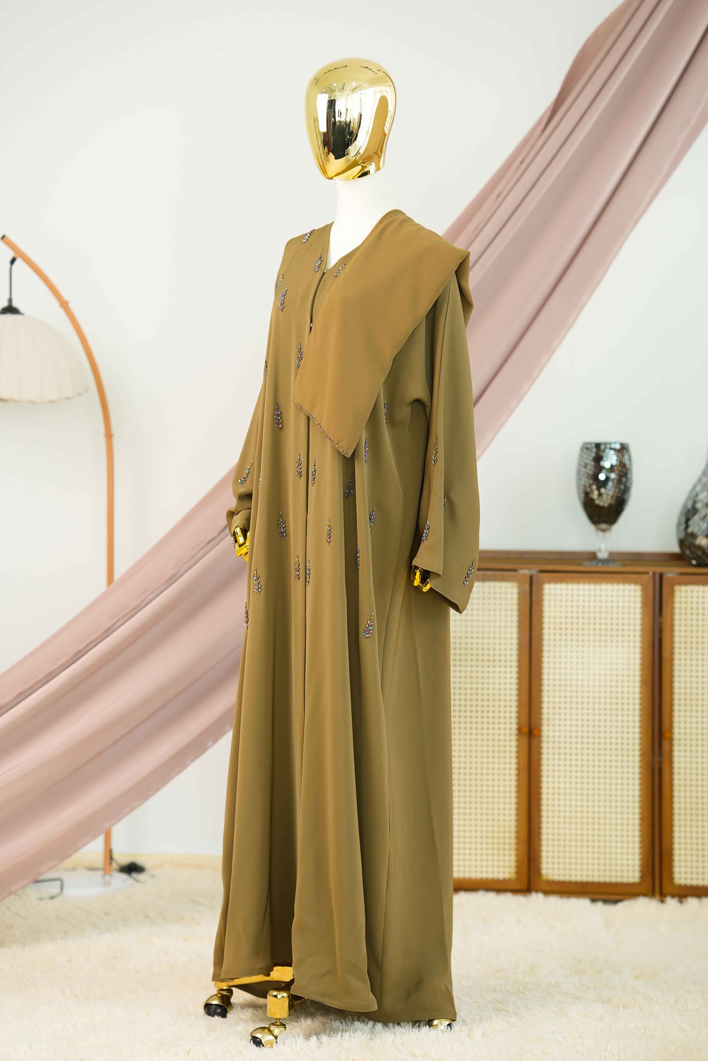 ELIN ABAYA DULL GOLD