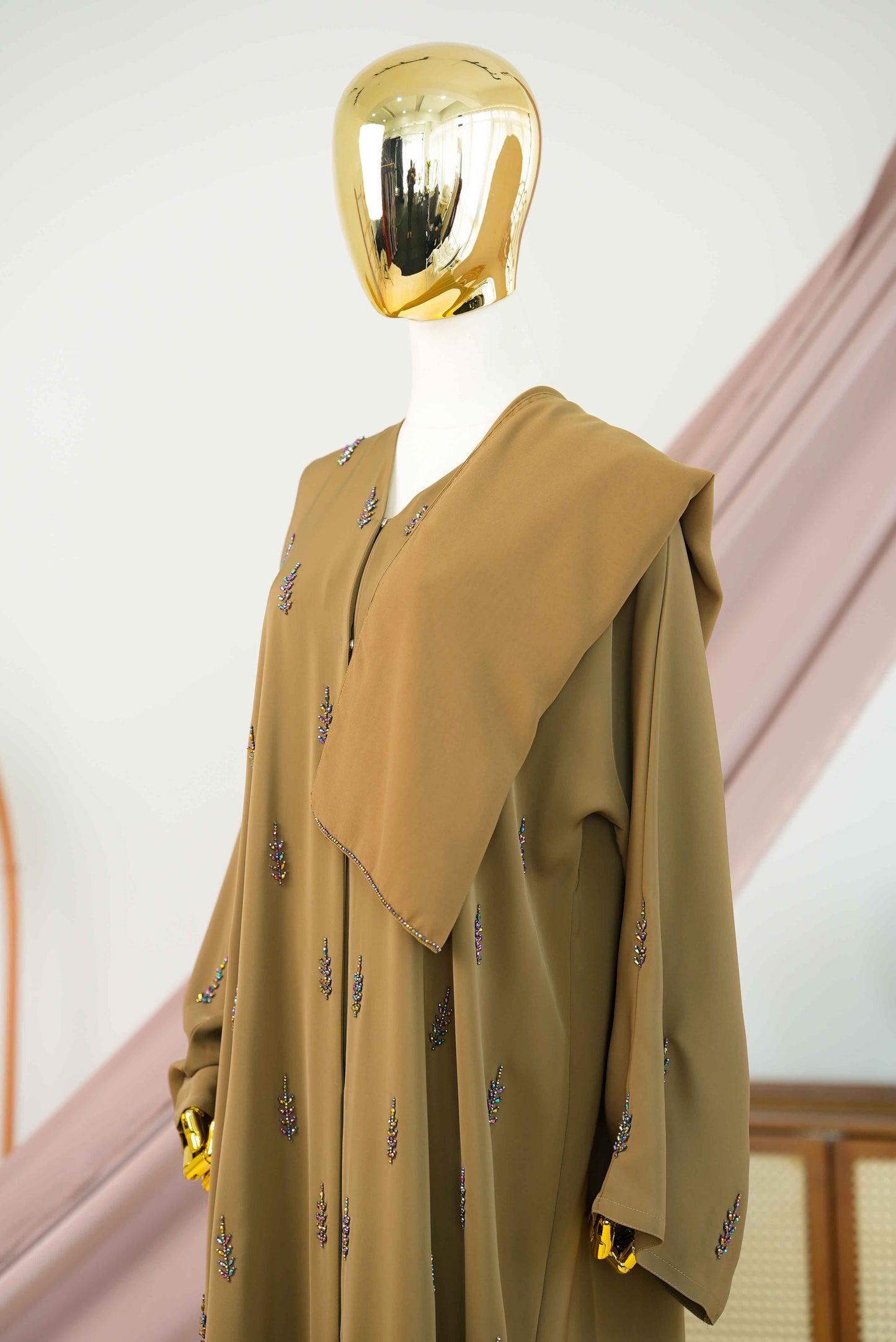ELIN ABAYA DULL GOLD