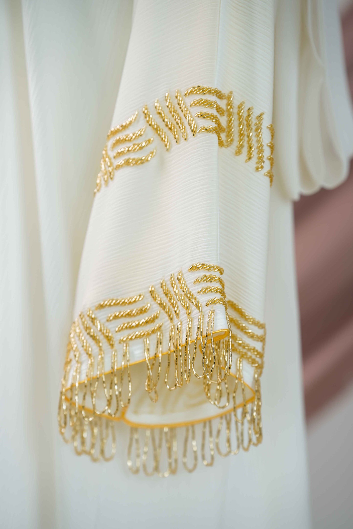 ARMEL ABAYA OFF WHITE