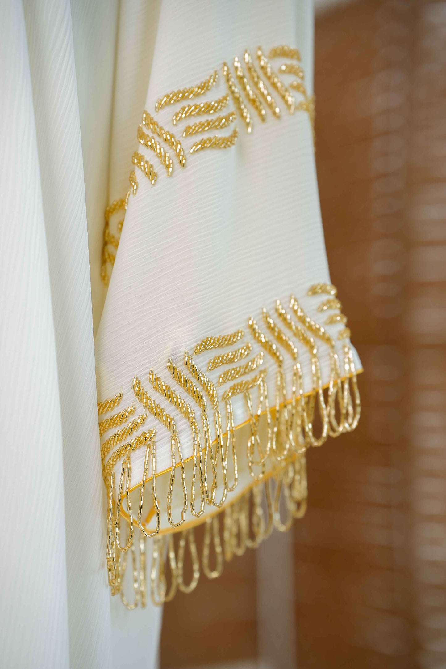 ARMEL ABAYA OFF WHITE