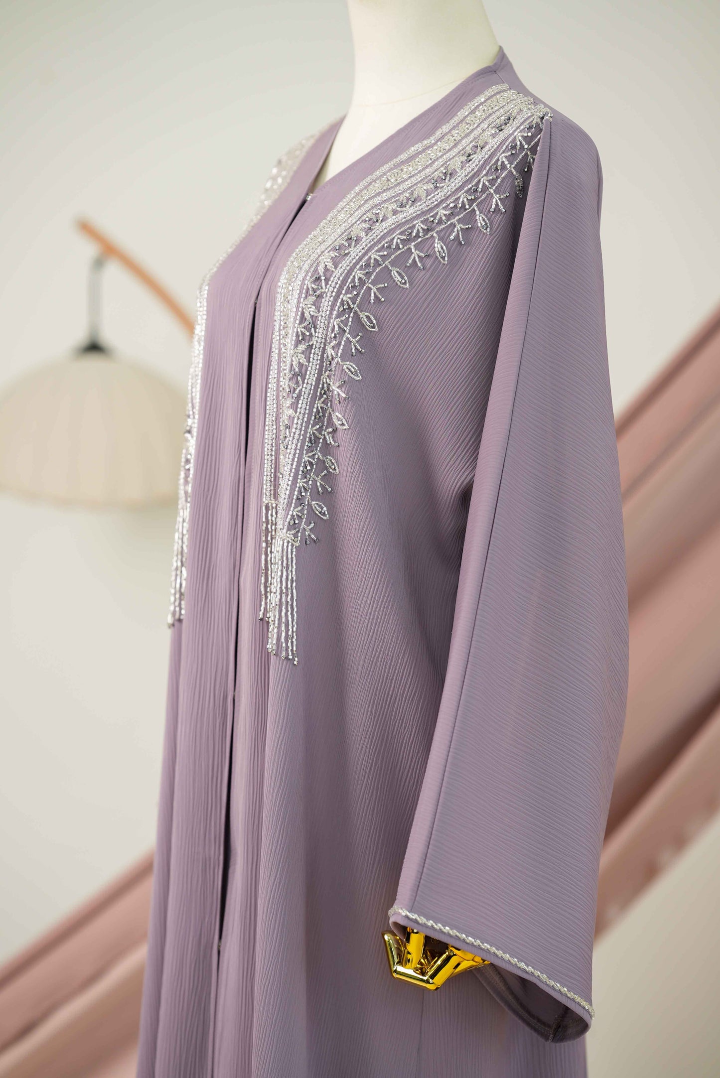 HALILI ABAYA DUSTY PURPLE