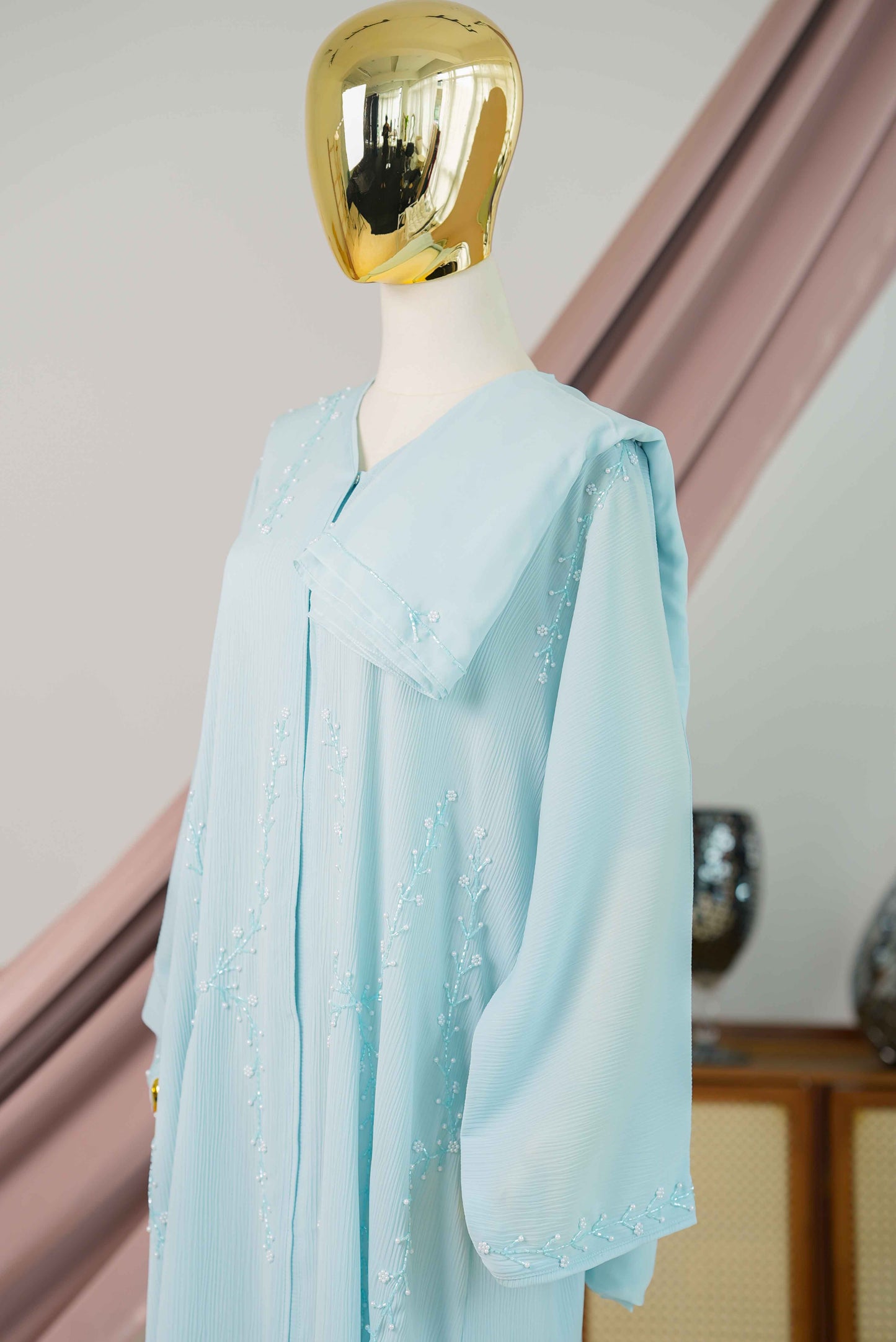 RIFA ABAYA BABY BLUE