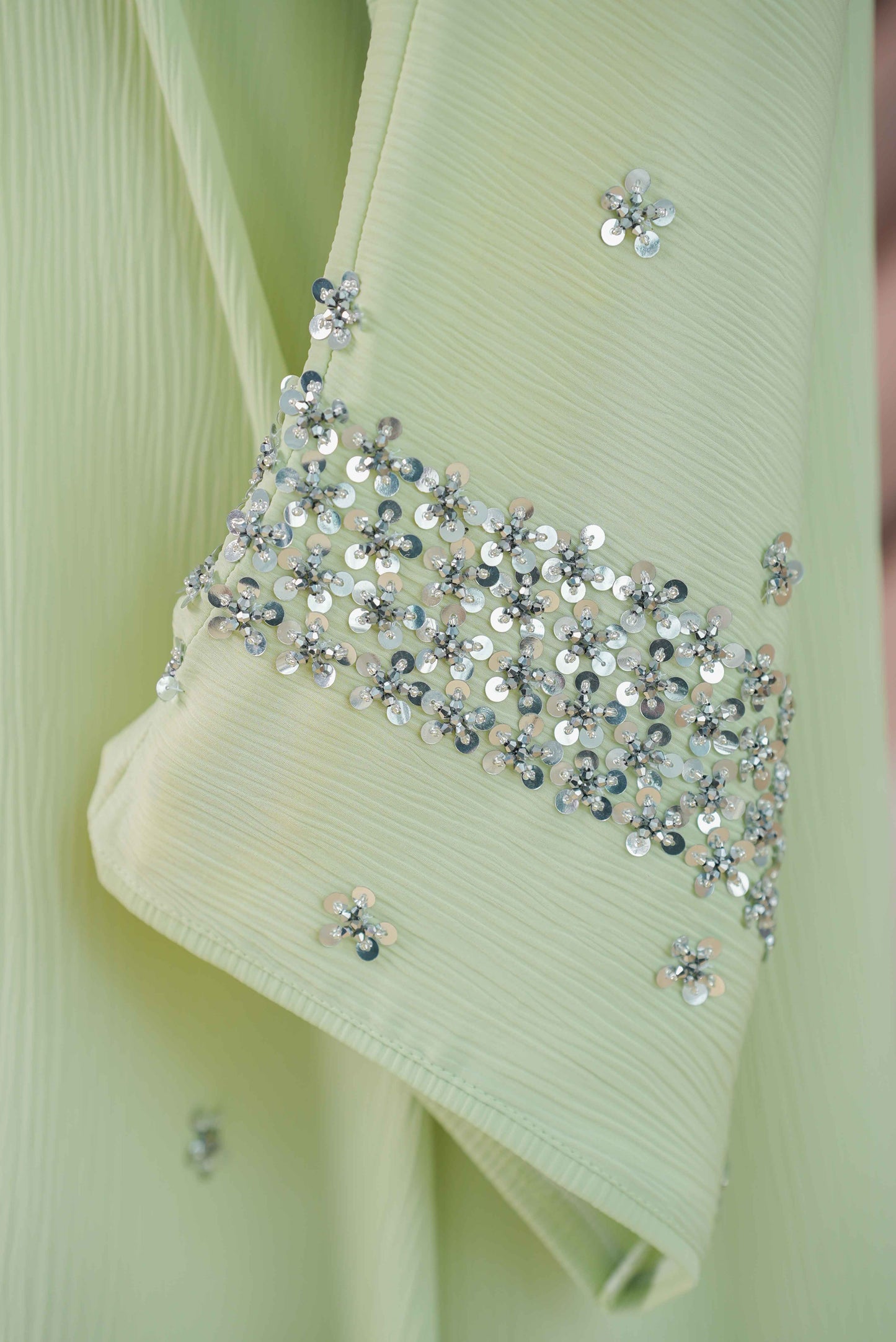 KENNA ABAYA SEAFOAM GREEN