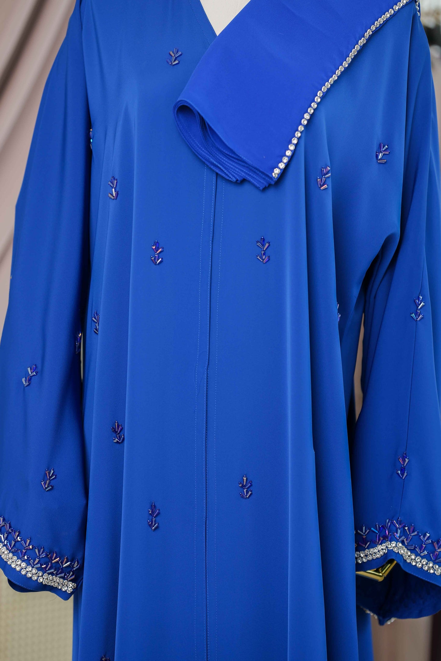 NASHIM ABAYA ROYAL BLUE