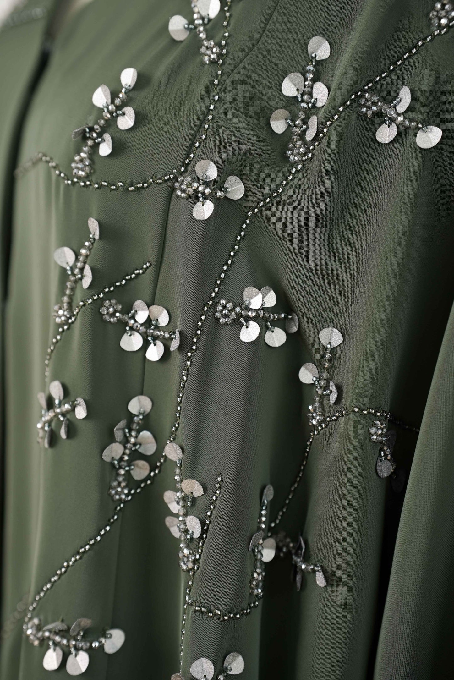 NAIMA ABAYA OLIVINE GREEN