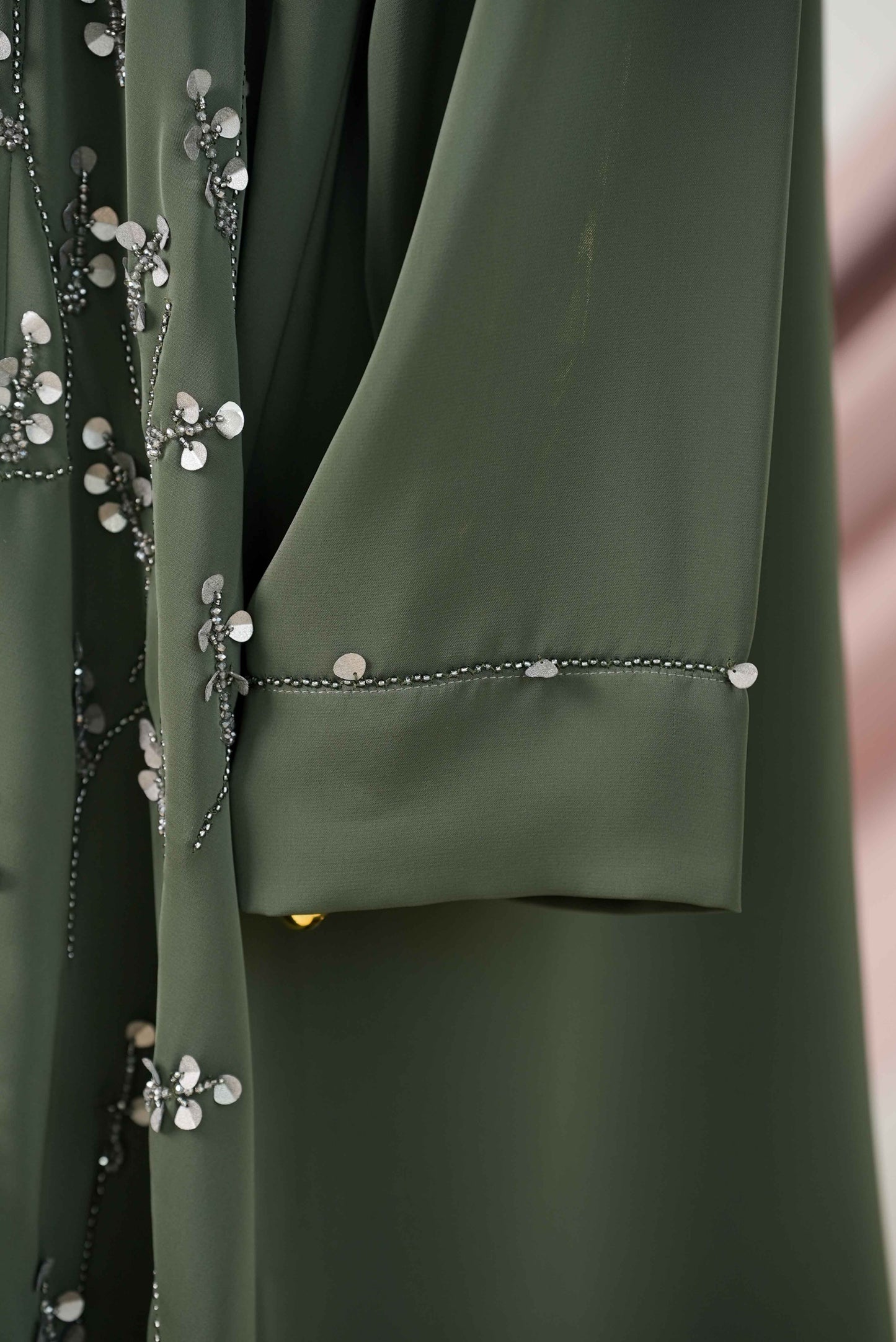 NAIMA ABAYA OLIVINE GREEN