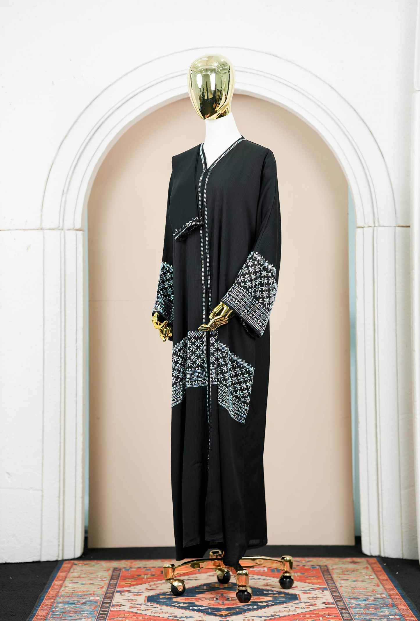 JALWA ABAYA BLACK