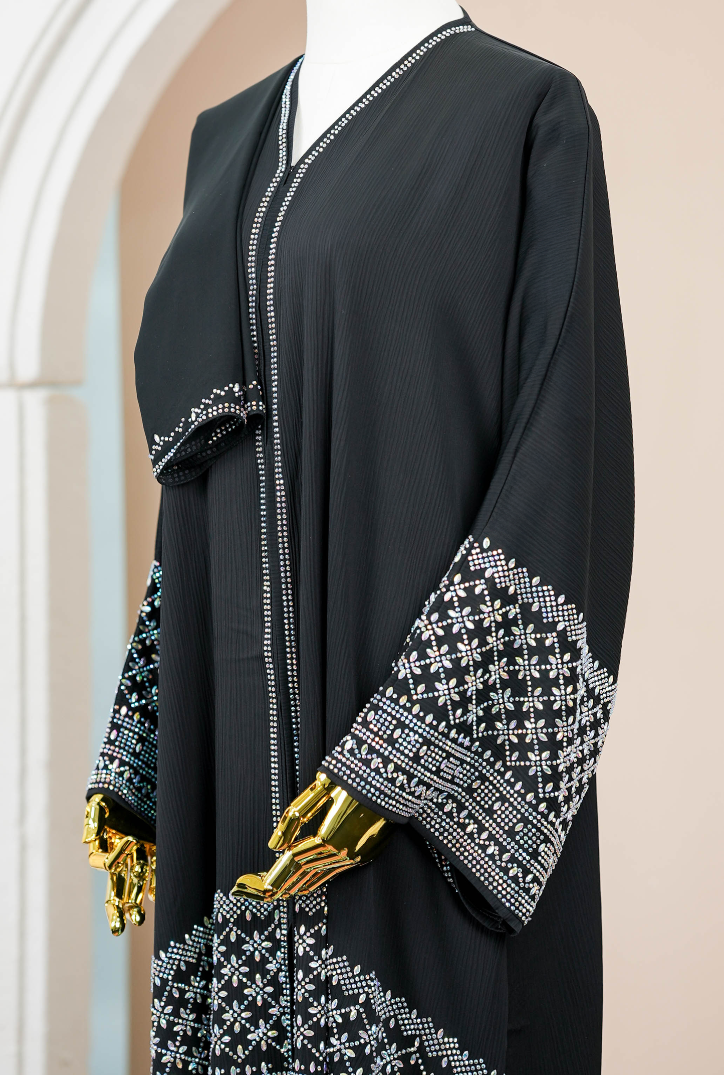 JALWA ABAYA BLACK