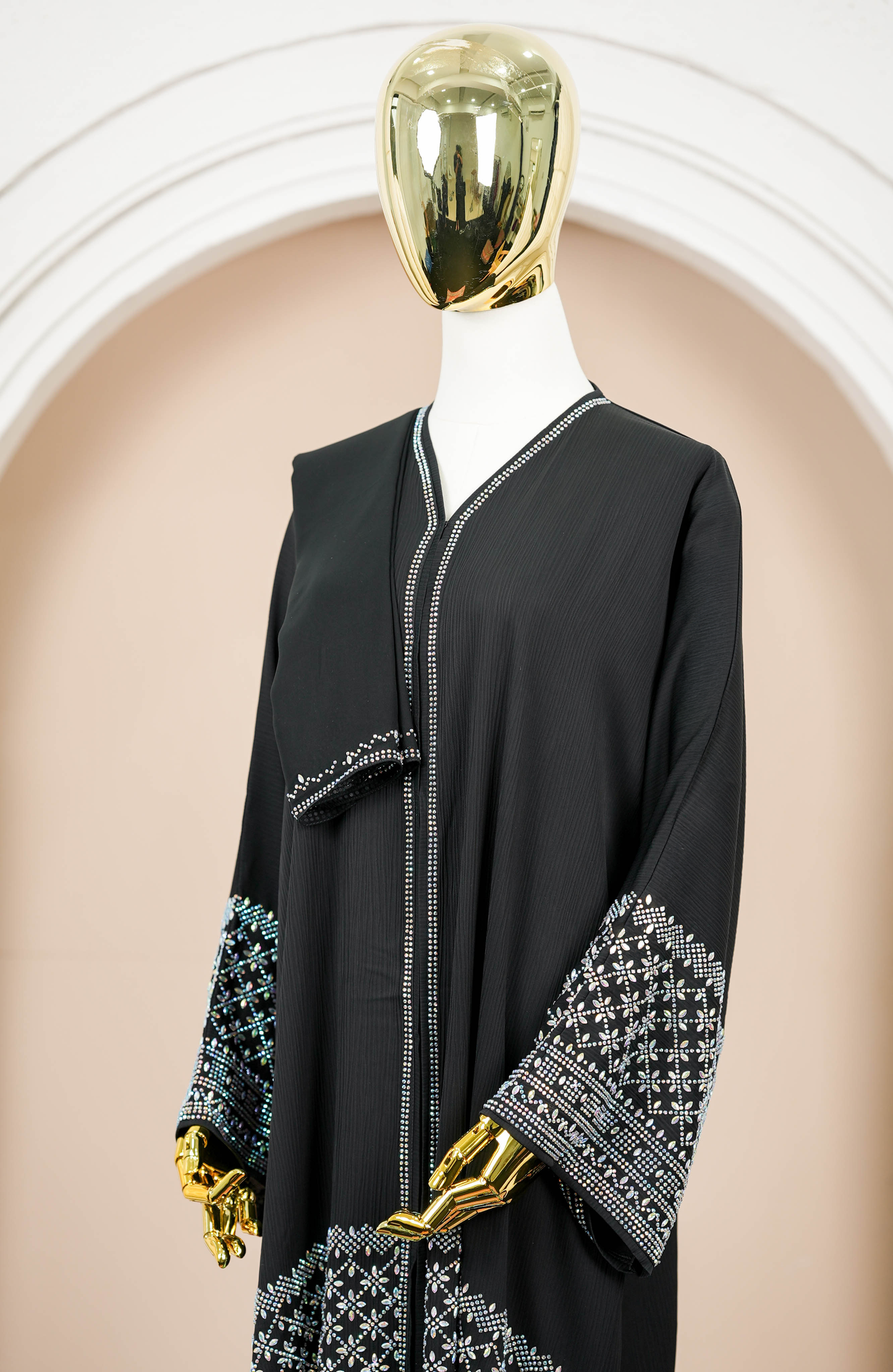 JALWA ABAYA BLACK