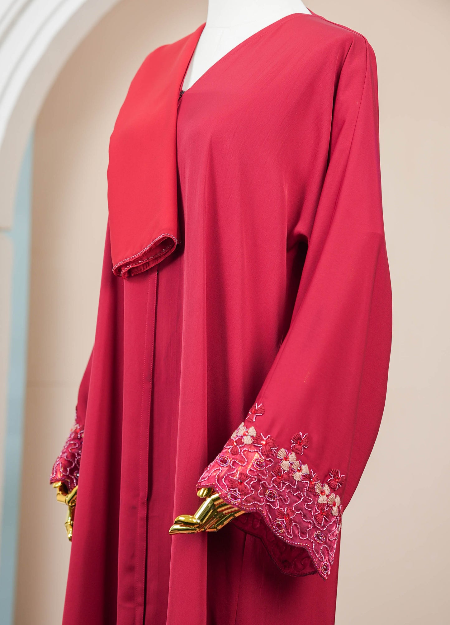 RANIYA ABAYA RED