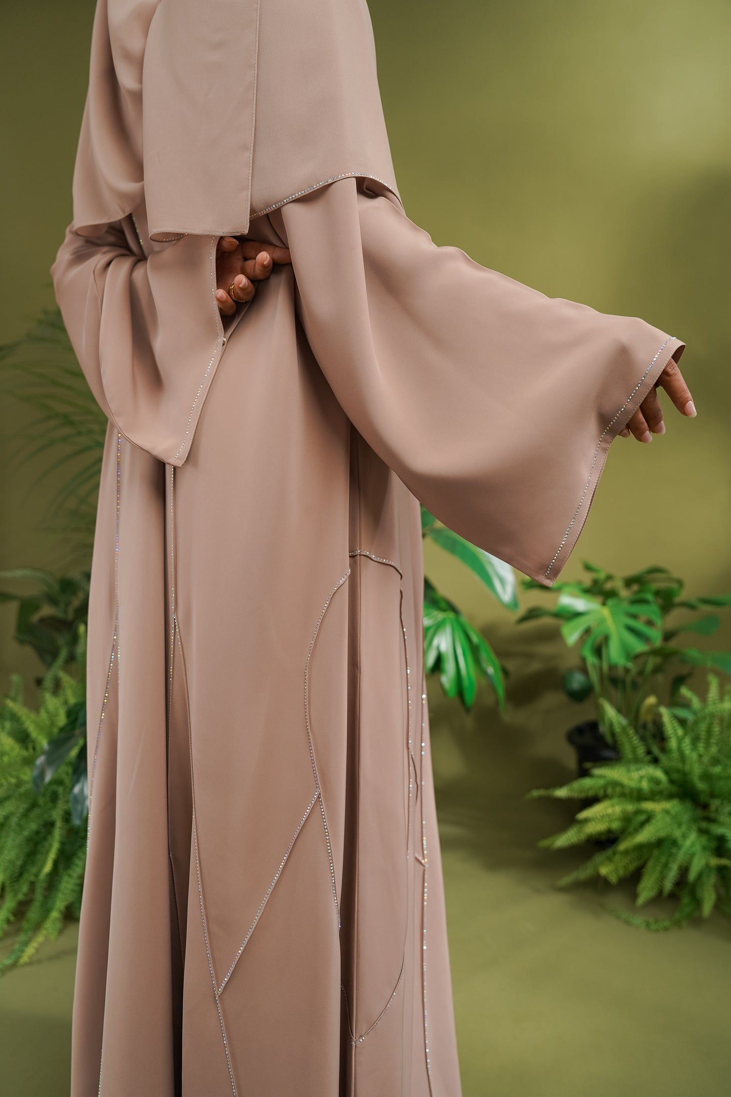 FATMA ABAYA SOFT MOCHA
