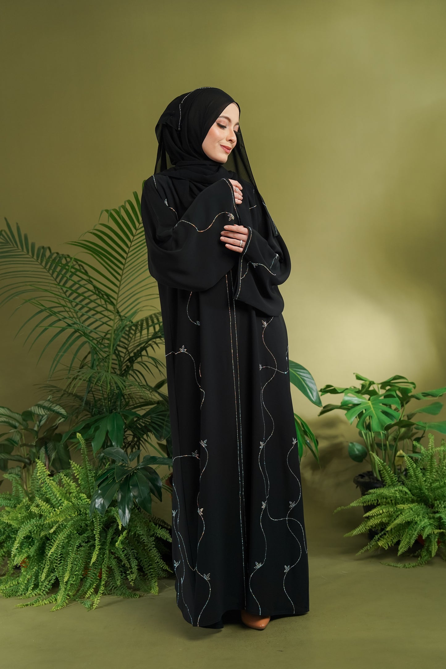 YARRA ABAYA BLACK