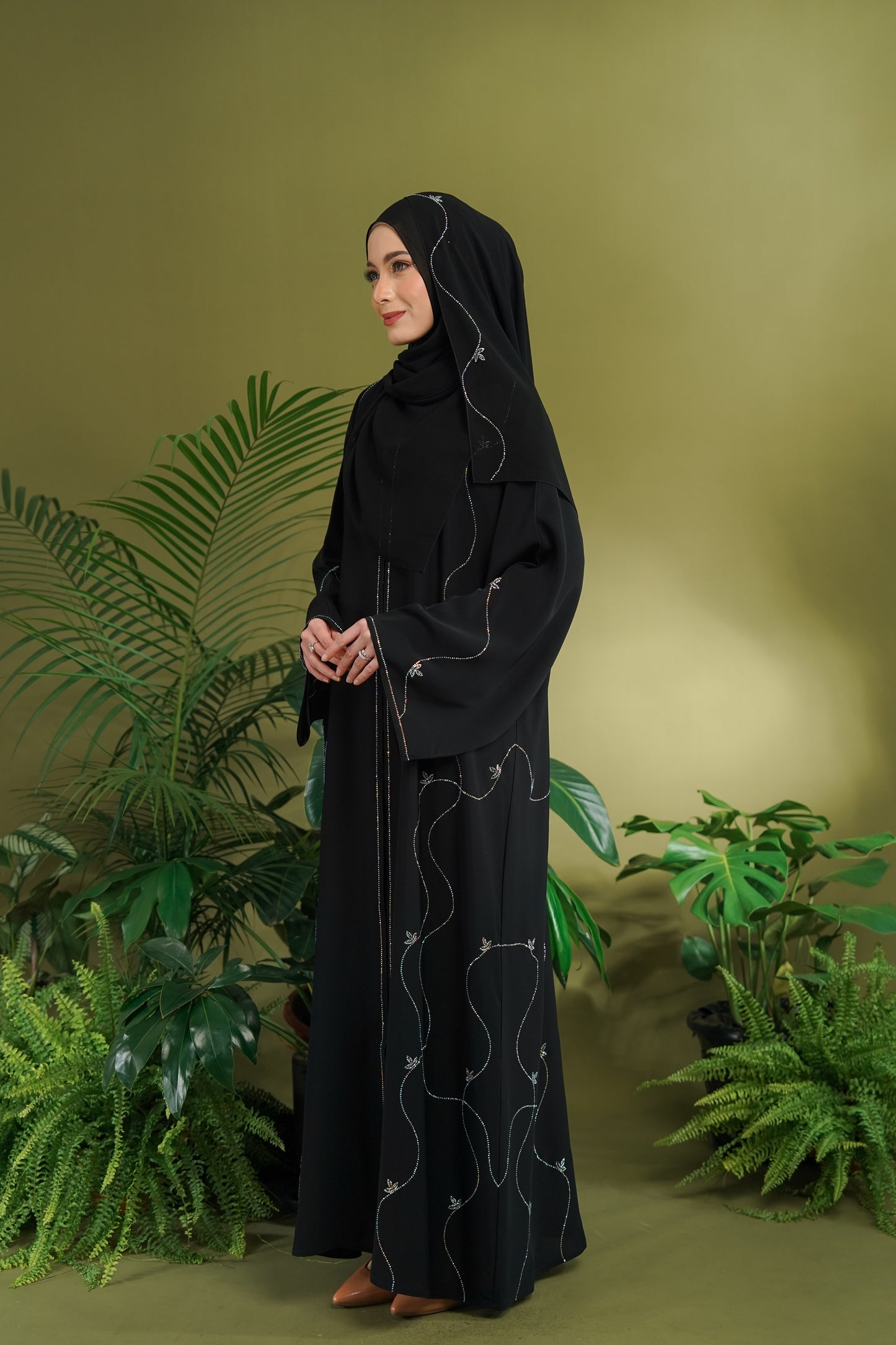 YARRA ABAYA BLACK