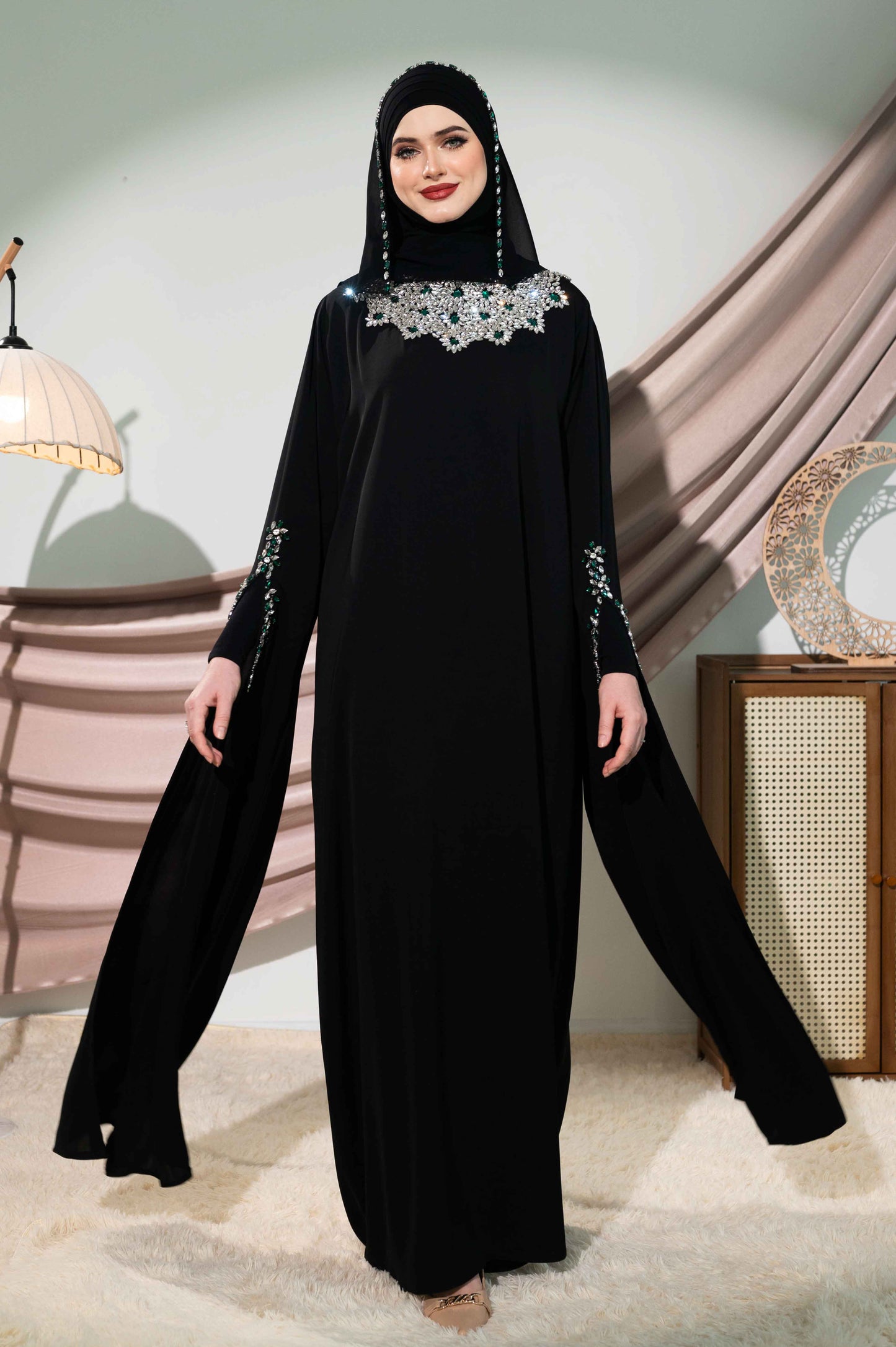 HENA ABAYA BLACK
