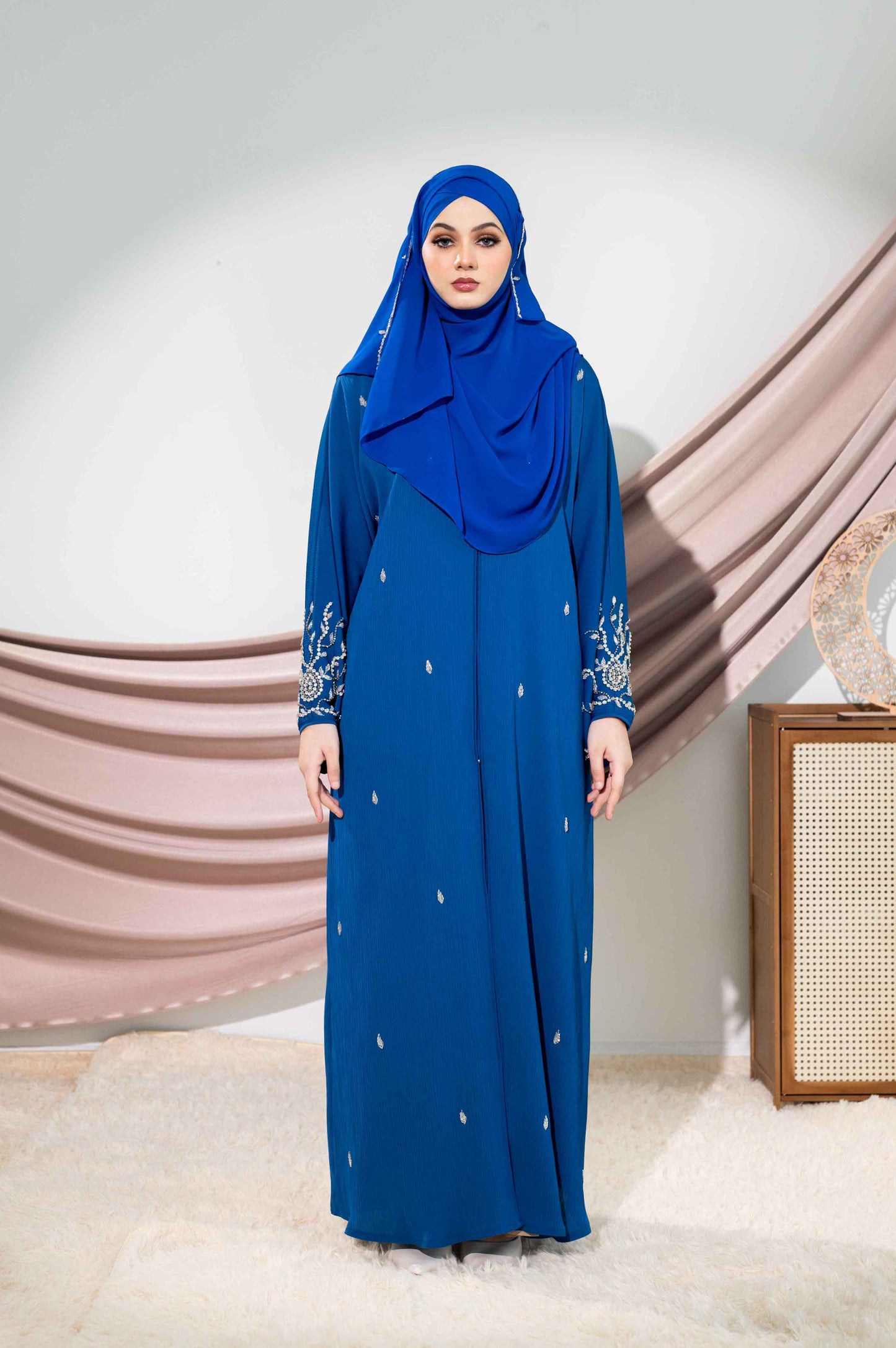 SAHARA ABAYA ROYAL BLUE