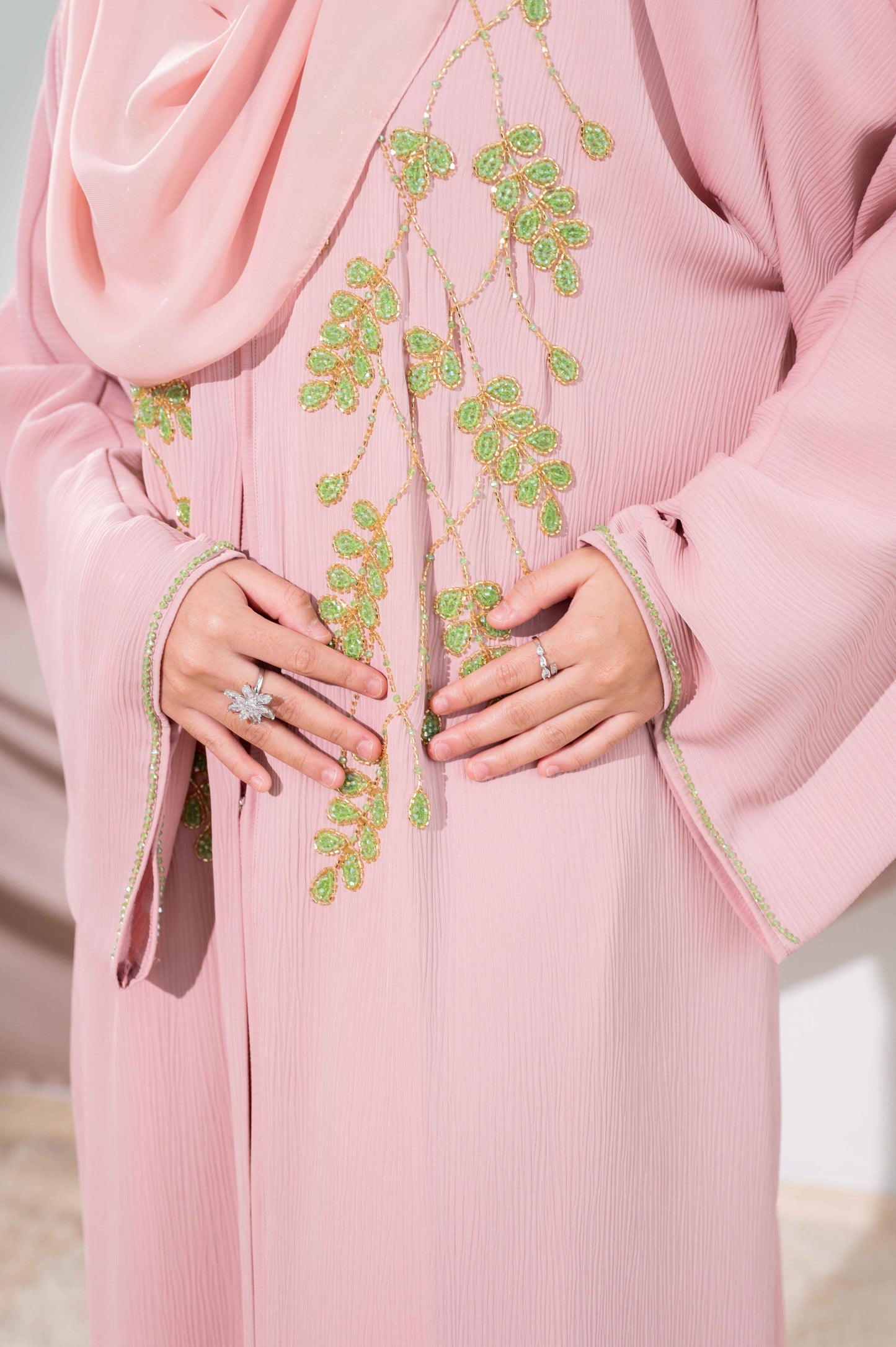 AMARA ABAYA BABY PINK