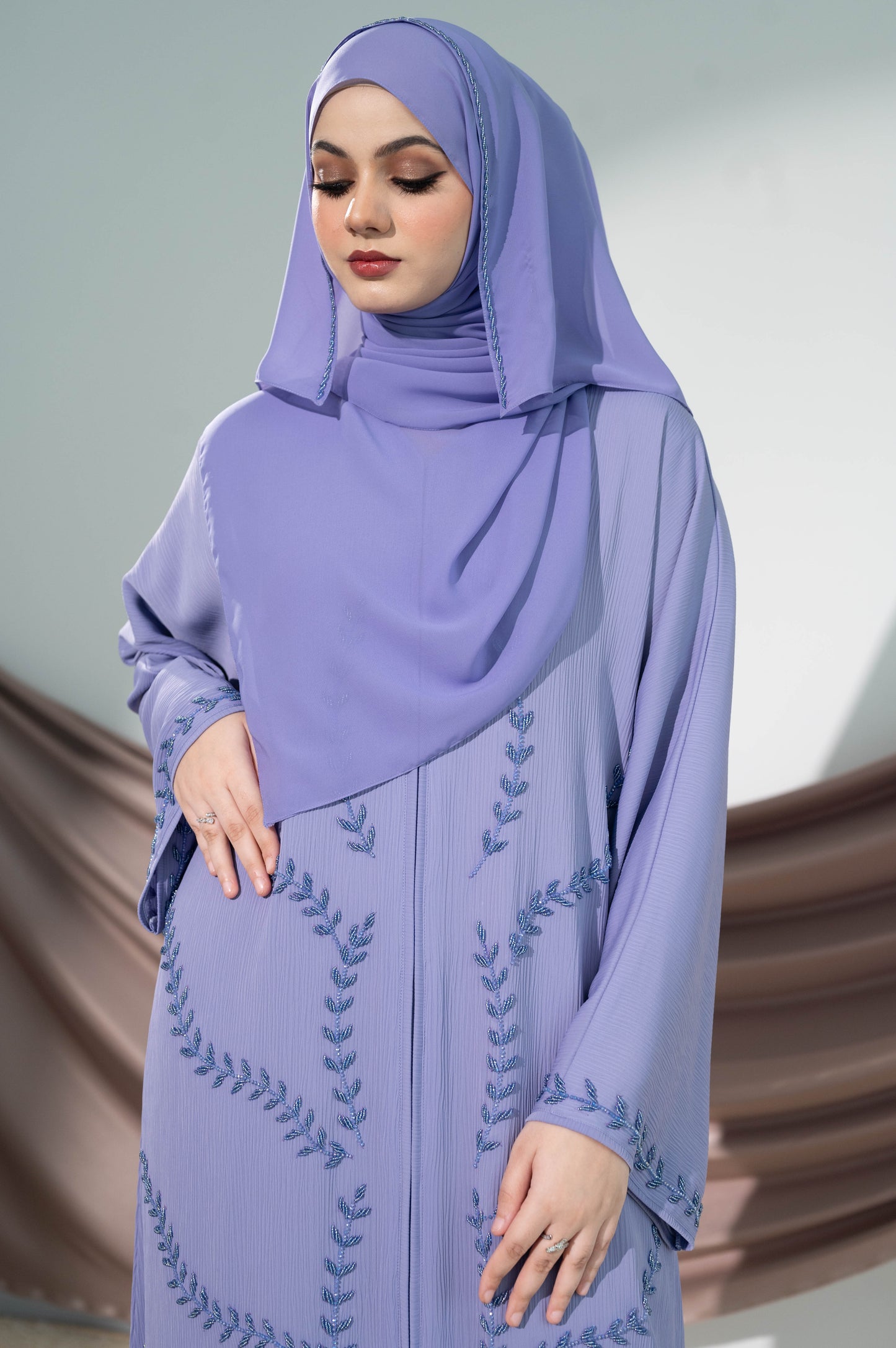TASNEEM ABAYA LAVENDER