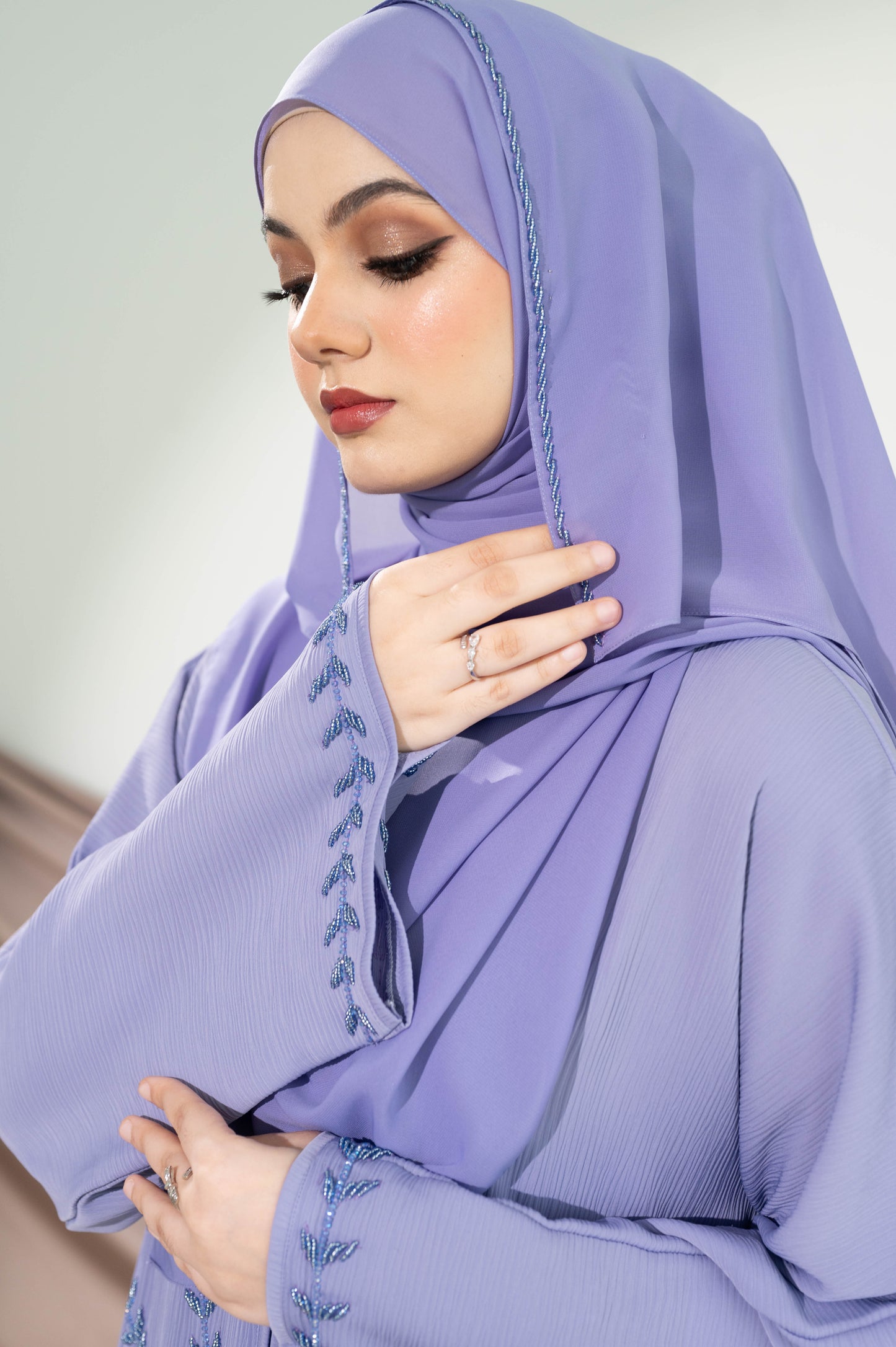 TASNEEM ABAYA LAVENDER