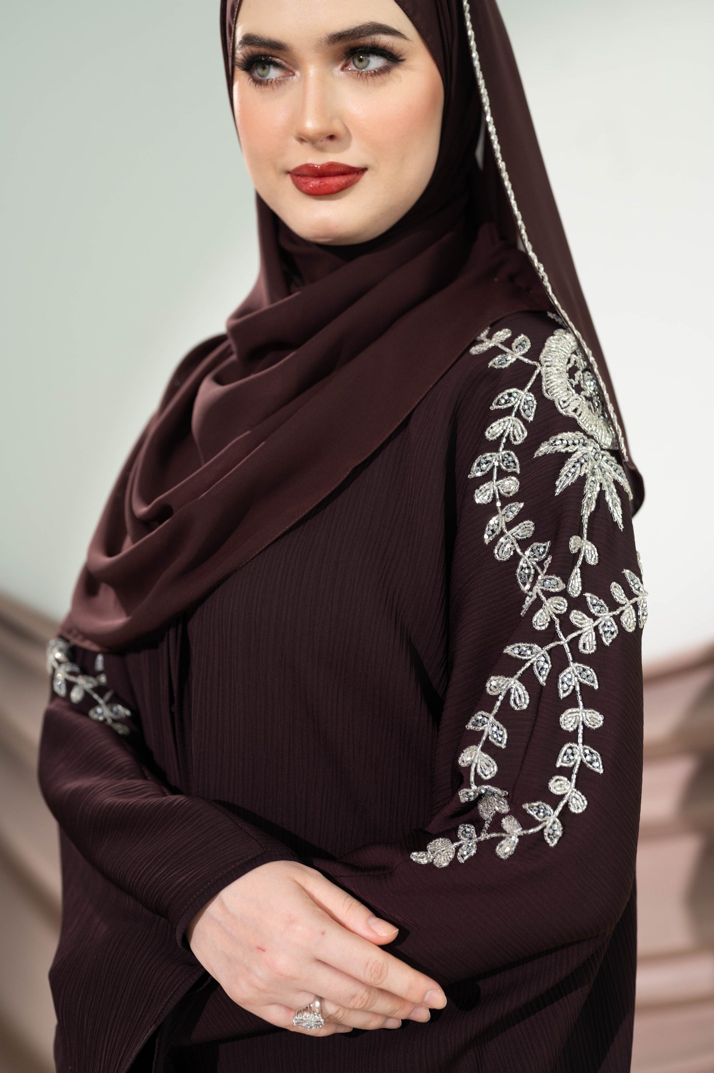 AREESHA ABAYA BLACKBERRY