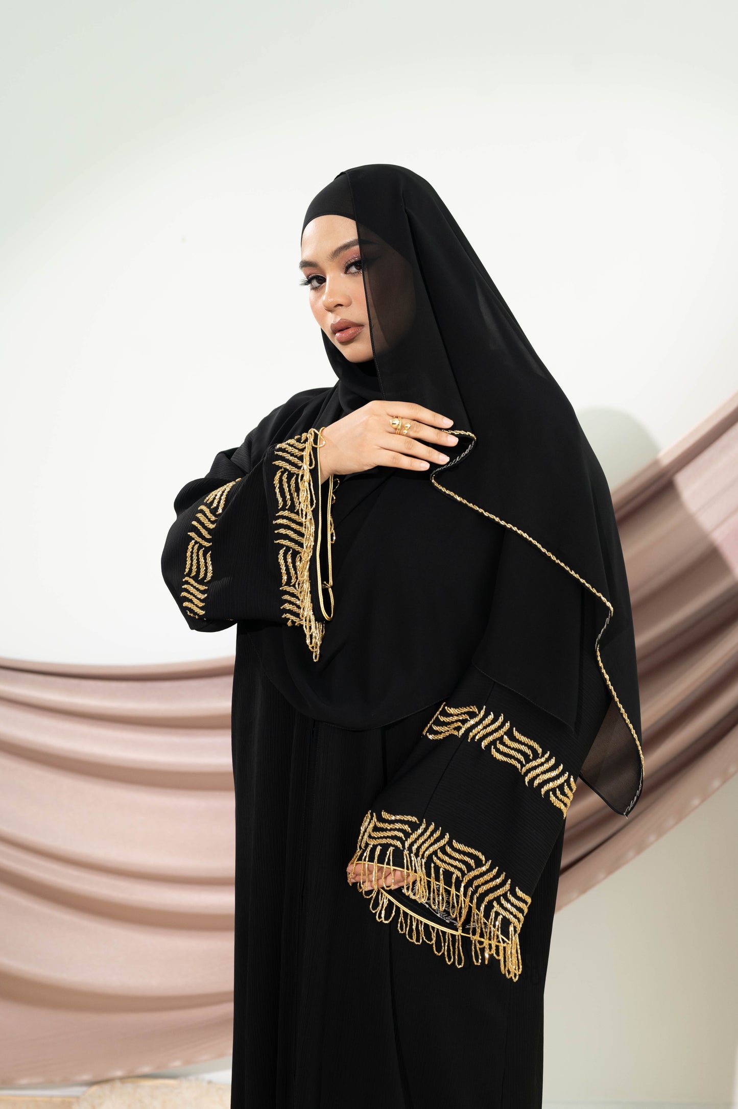 ARMEL ABAYA JET BLACK