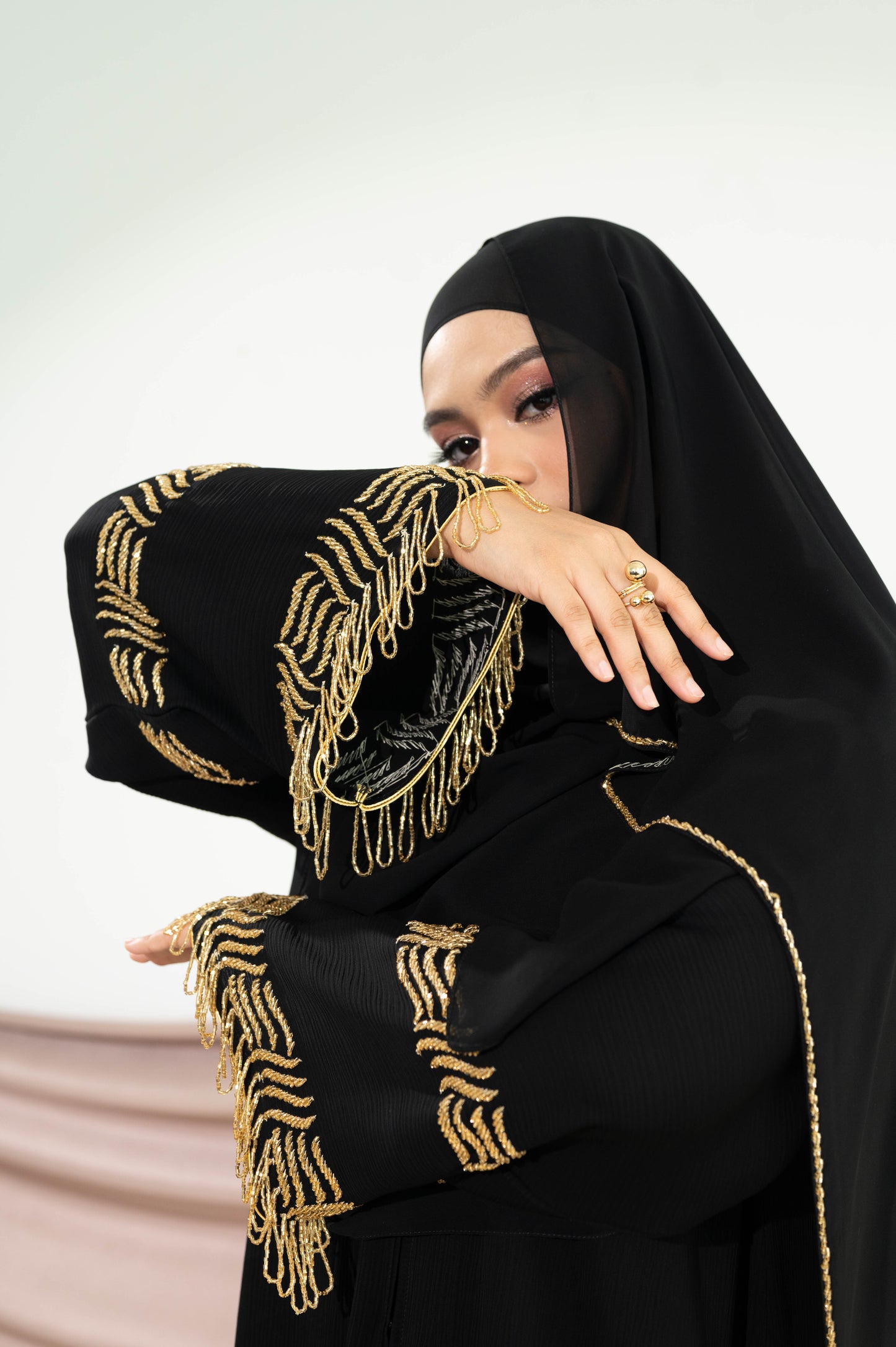 ARMEL ABAYA JET BLACK