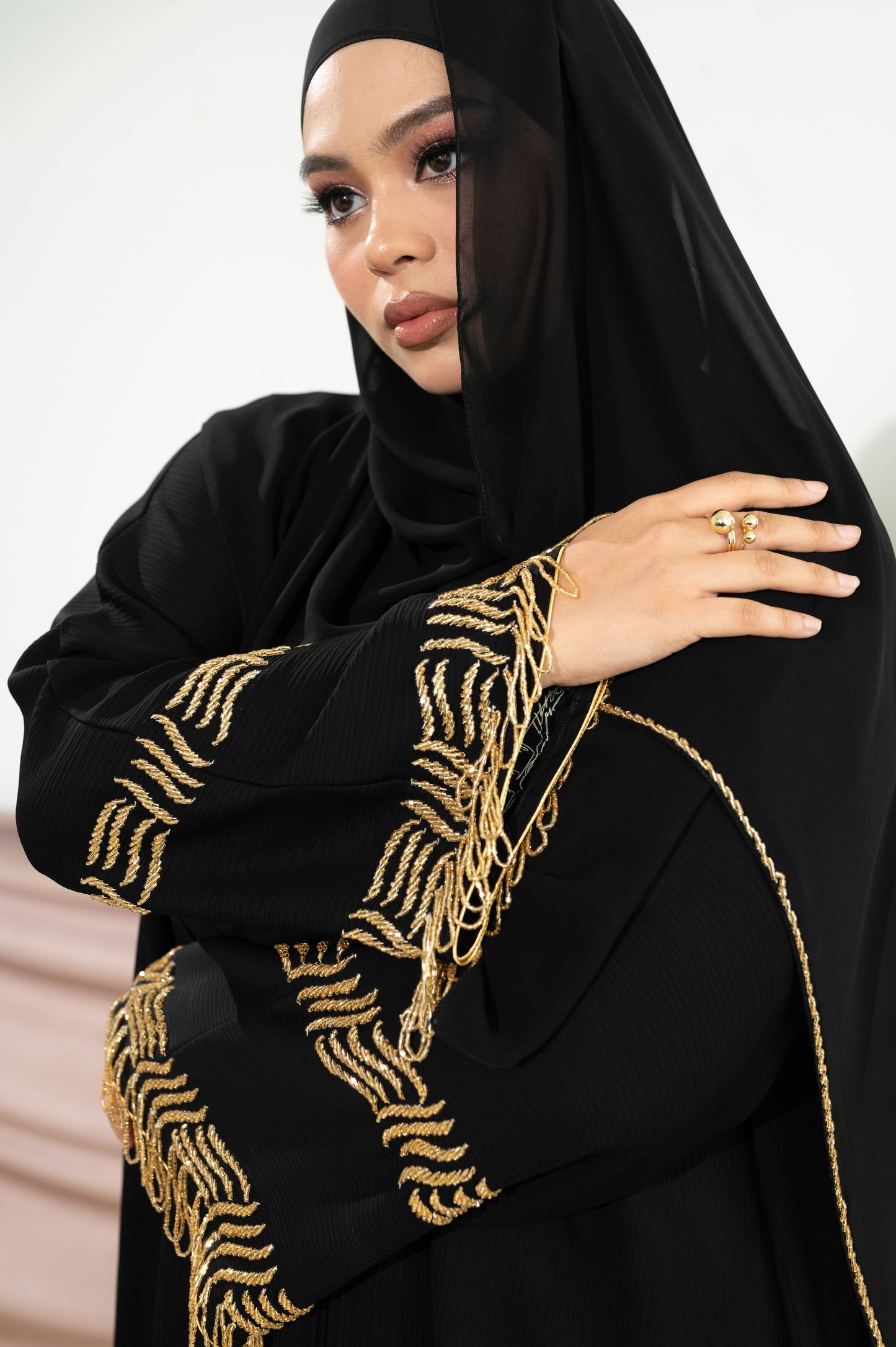 ARMEL ABAYA JET BLACK