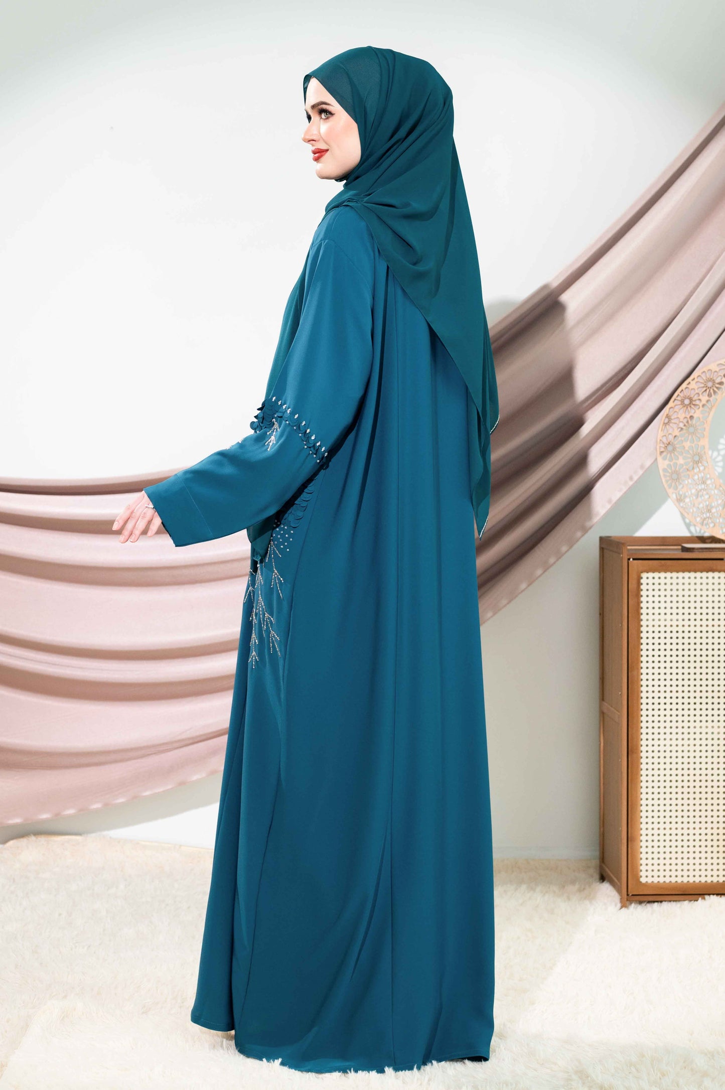 ARMITA ABAYA DARK SEA