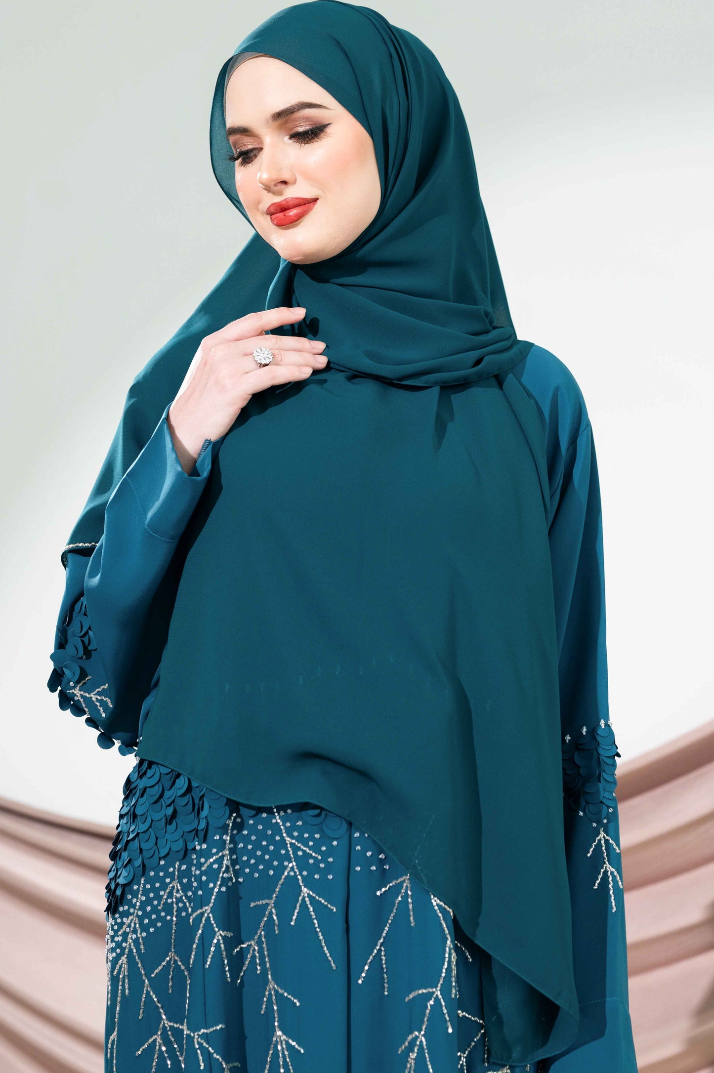 ARMITA ABAYA DARK SEA