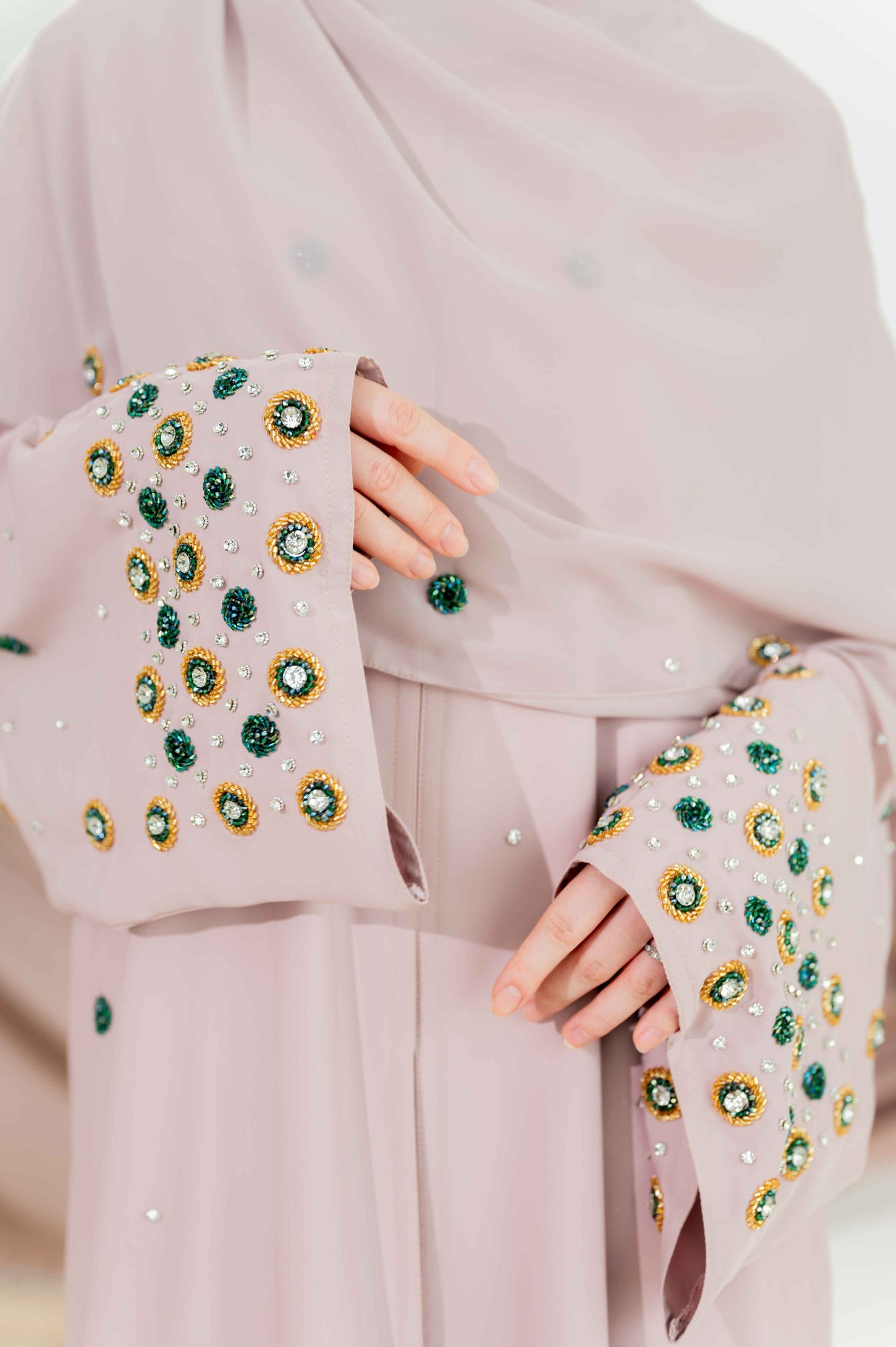 RUMI ABAYA PALE LILAC