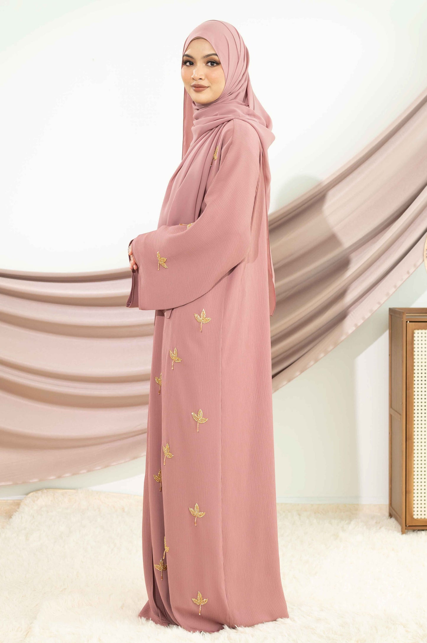 NAJMA ABAYA ROSE DAWN