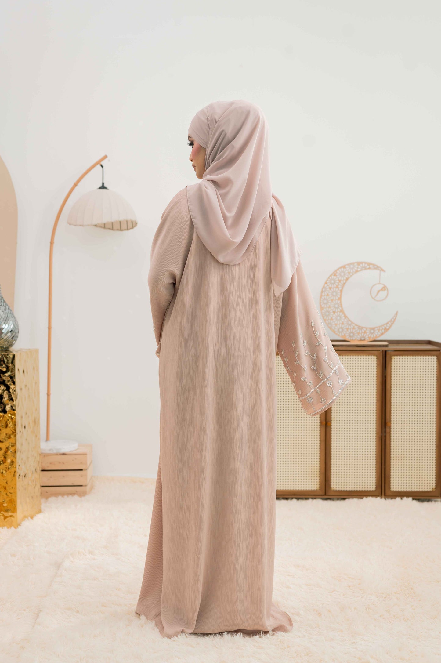 BILQIS ABAYA BEIGE