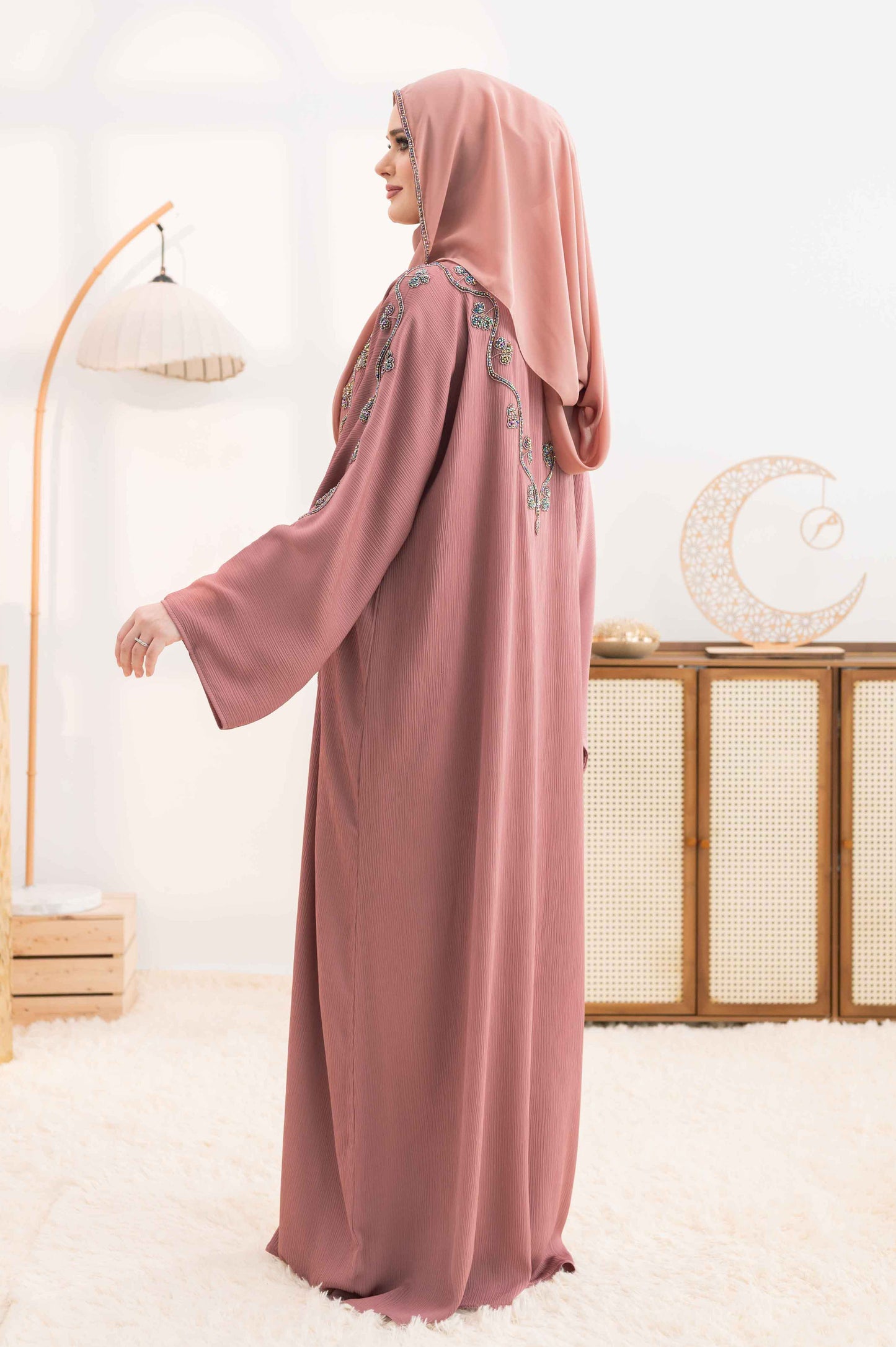 KAIZY ABAYA ASH ROSE