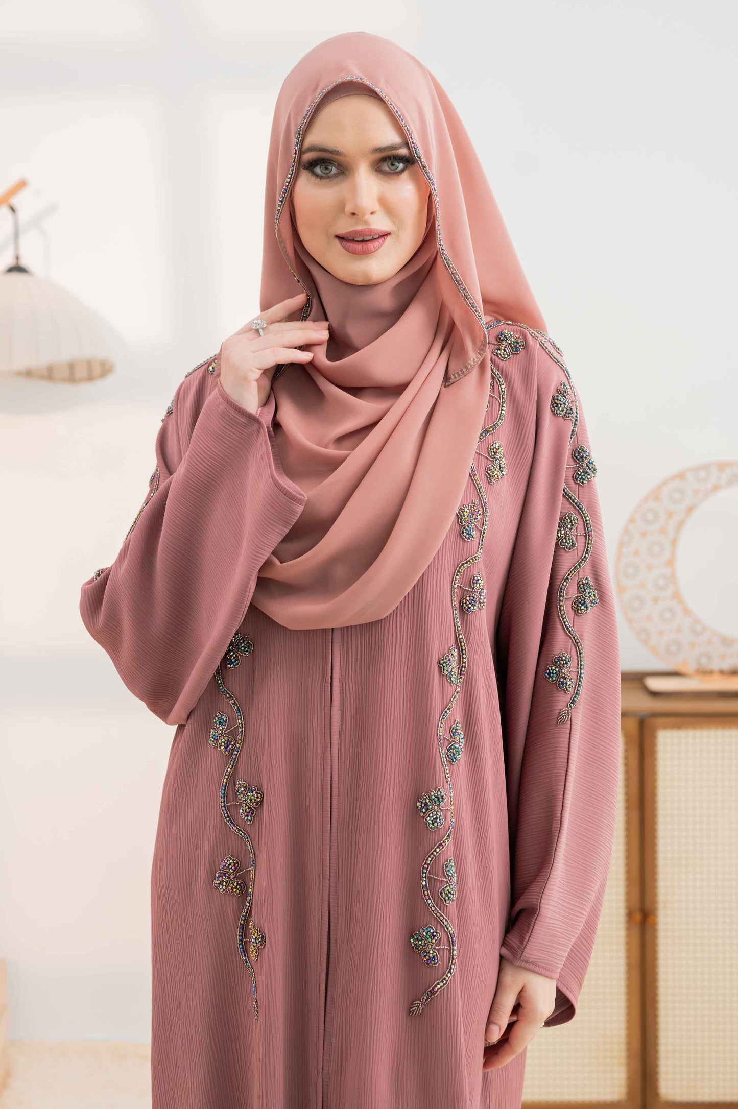KAIZY ABAYA ASH ROSE