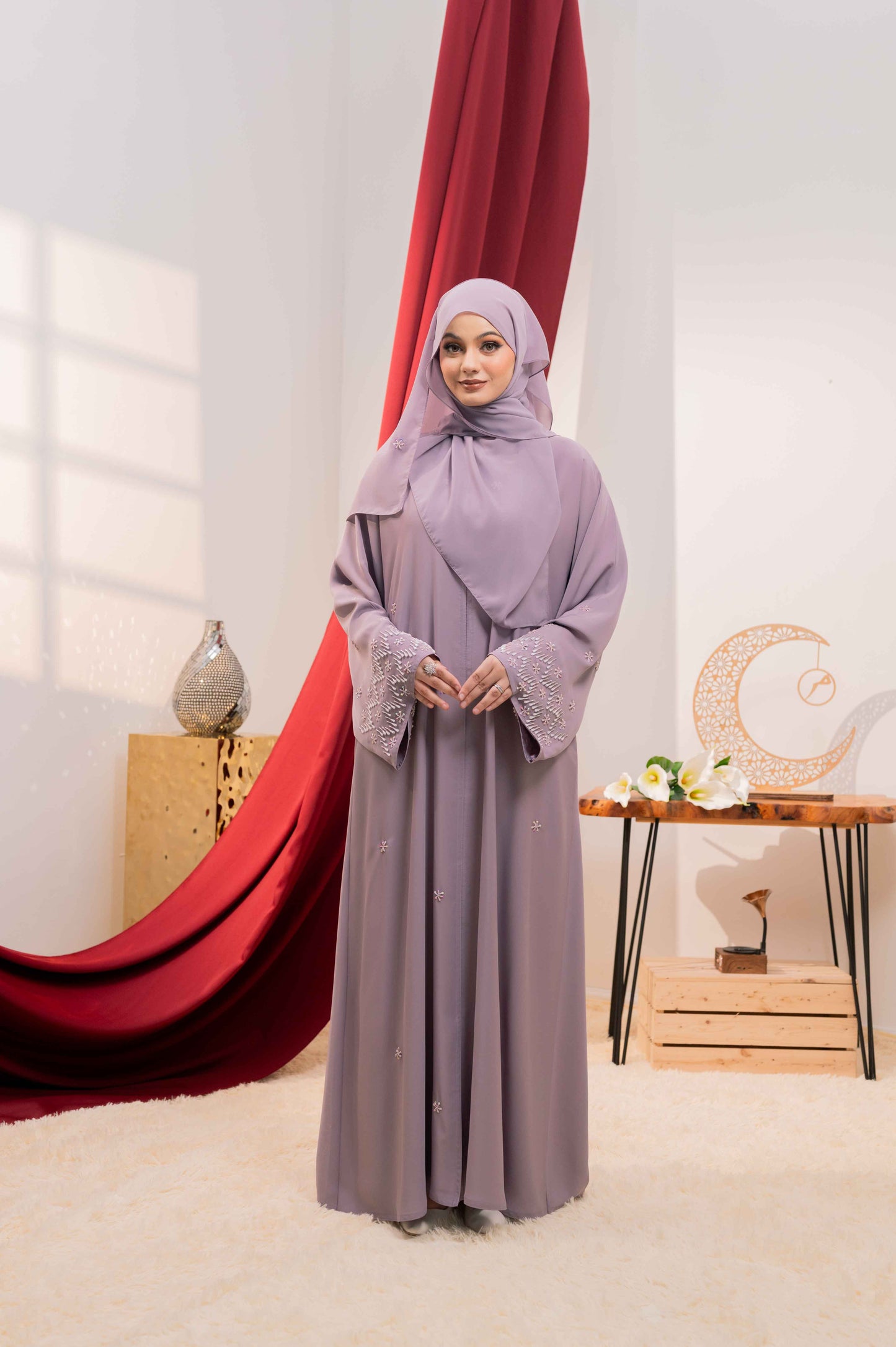IRMEL ABAYA LAVENDER MIST