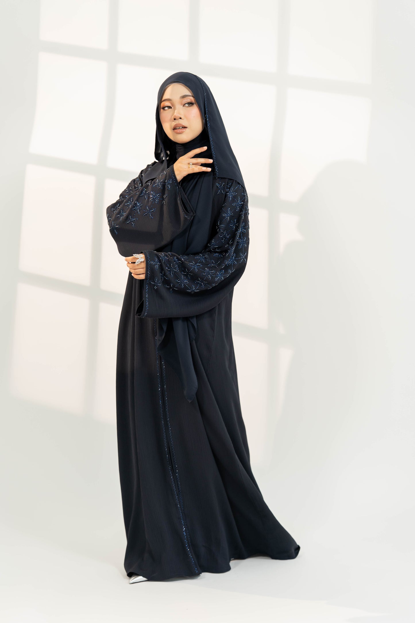 HAWA ABAYA NAVY BLUE