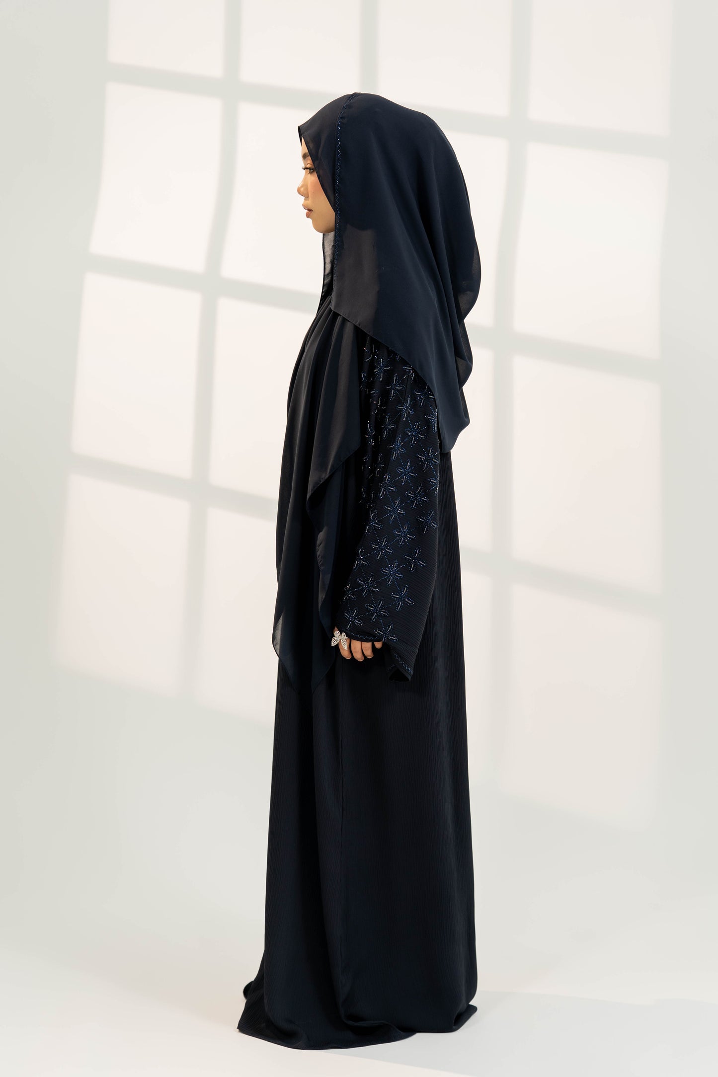 HAWA ABAYA NAVY BLUE
