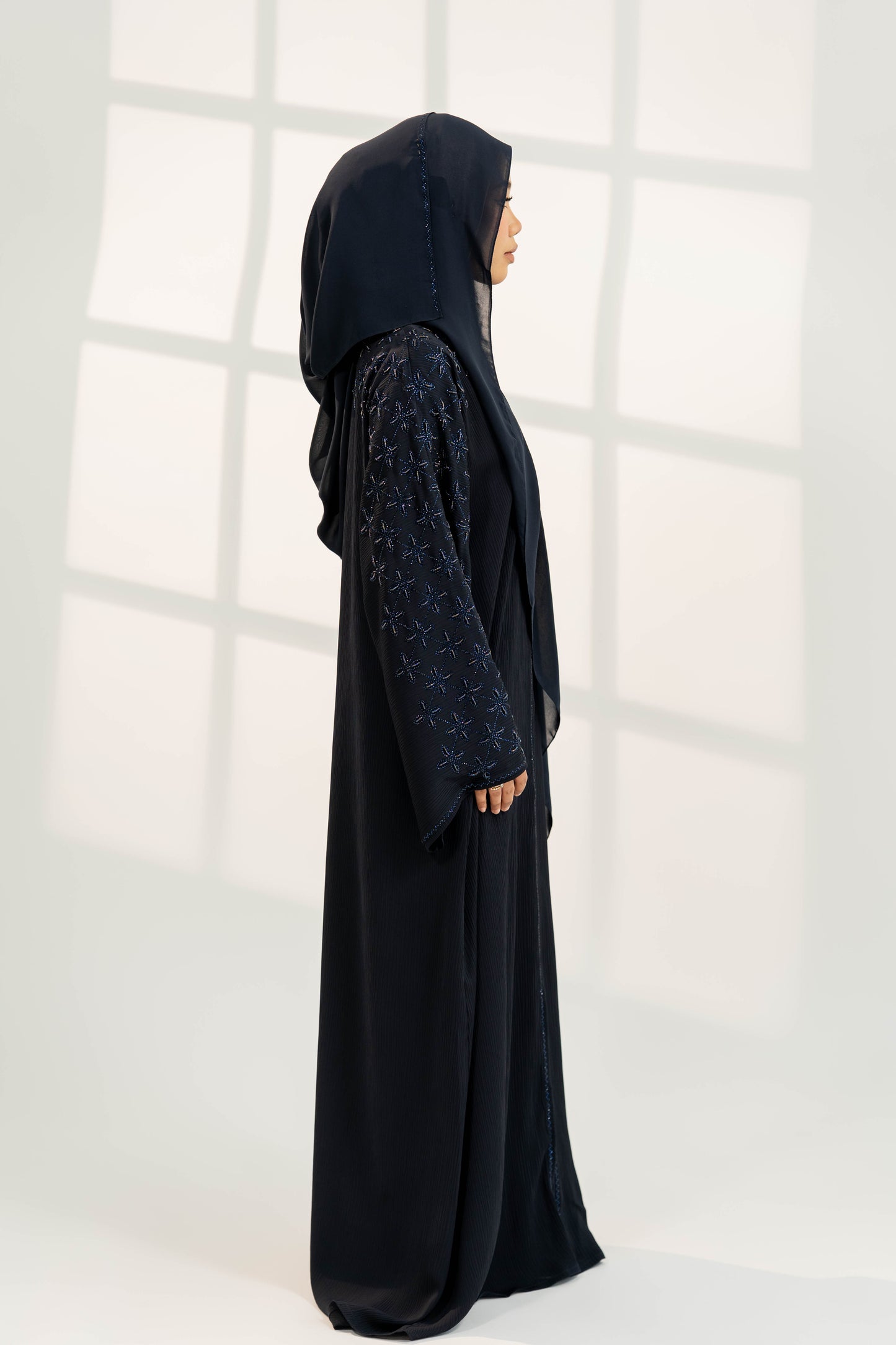 HAWA ABAYA NAVY BLUE