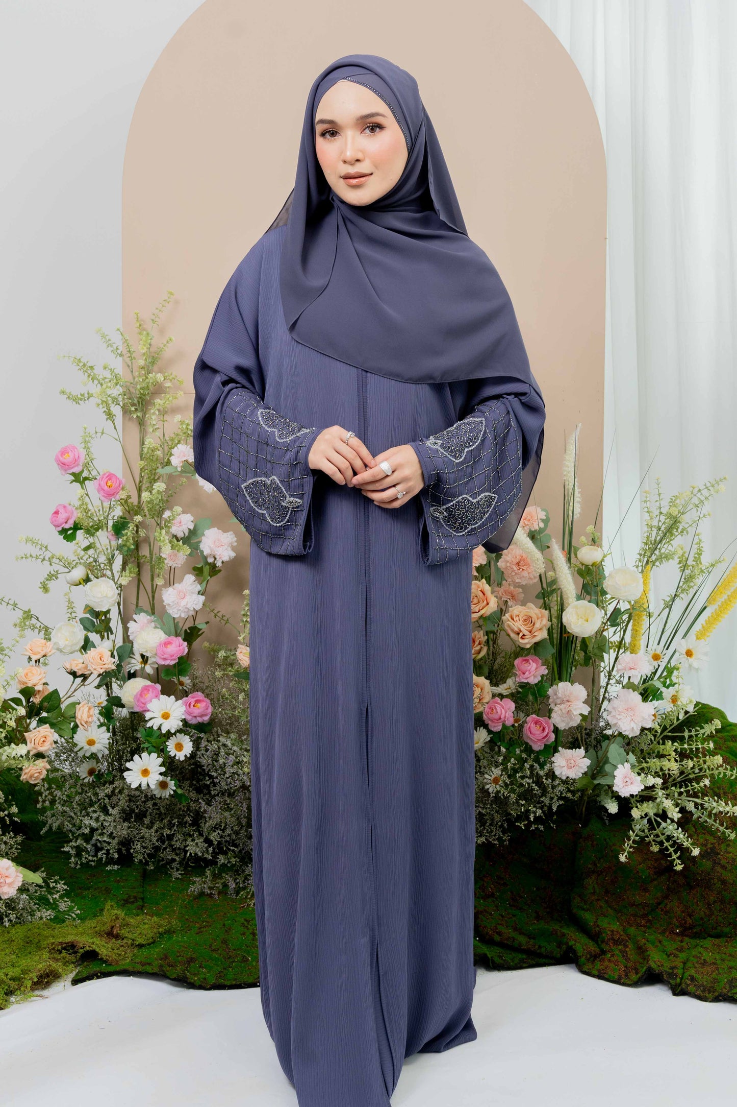 LAMIA ABAYA PURPLE