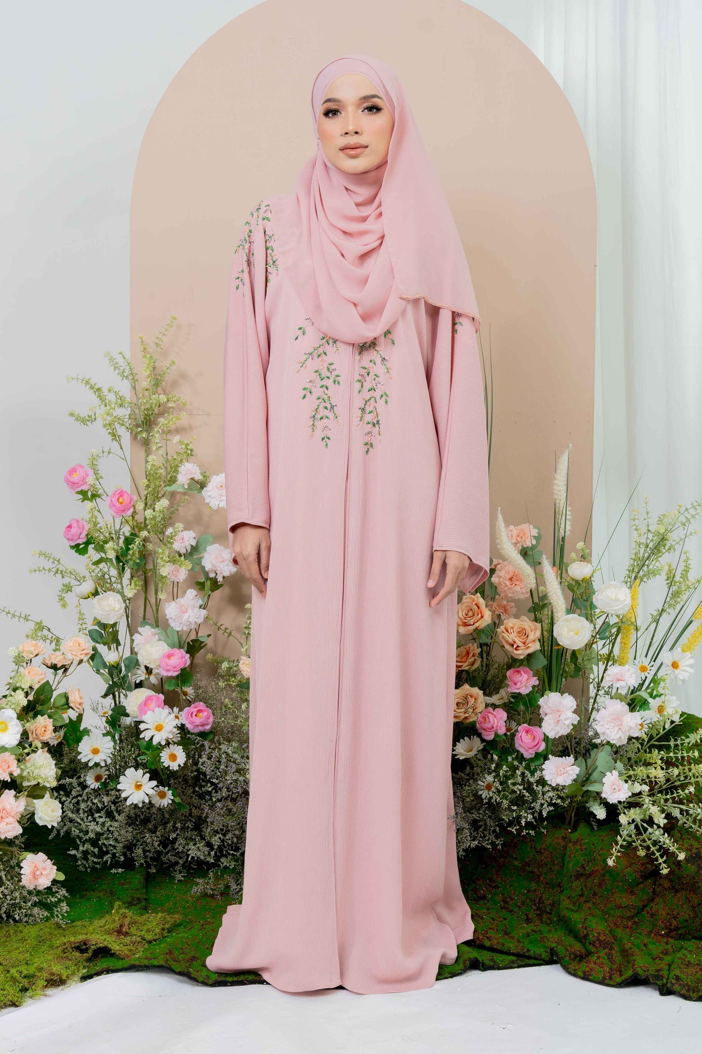 SIDRA ABAYA PINK