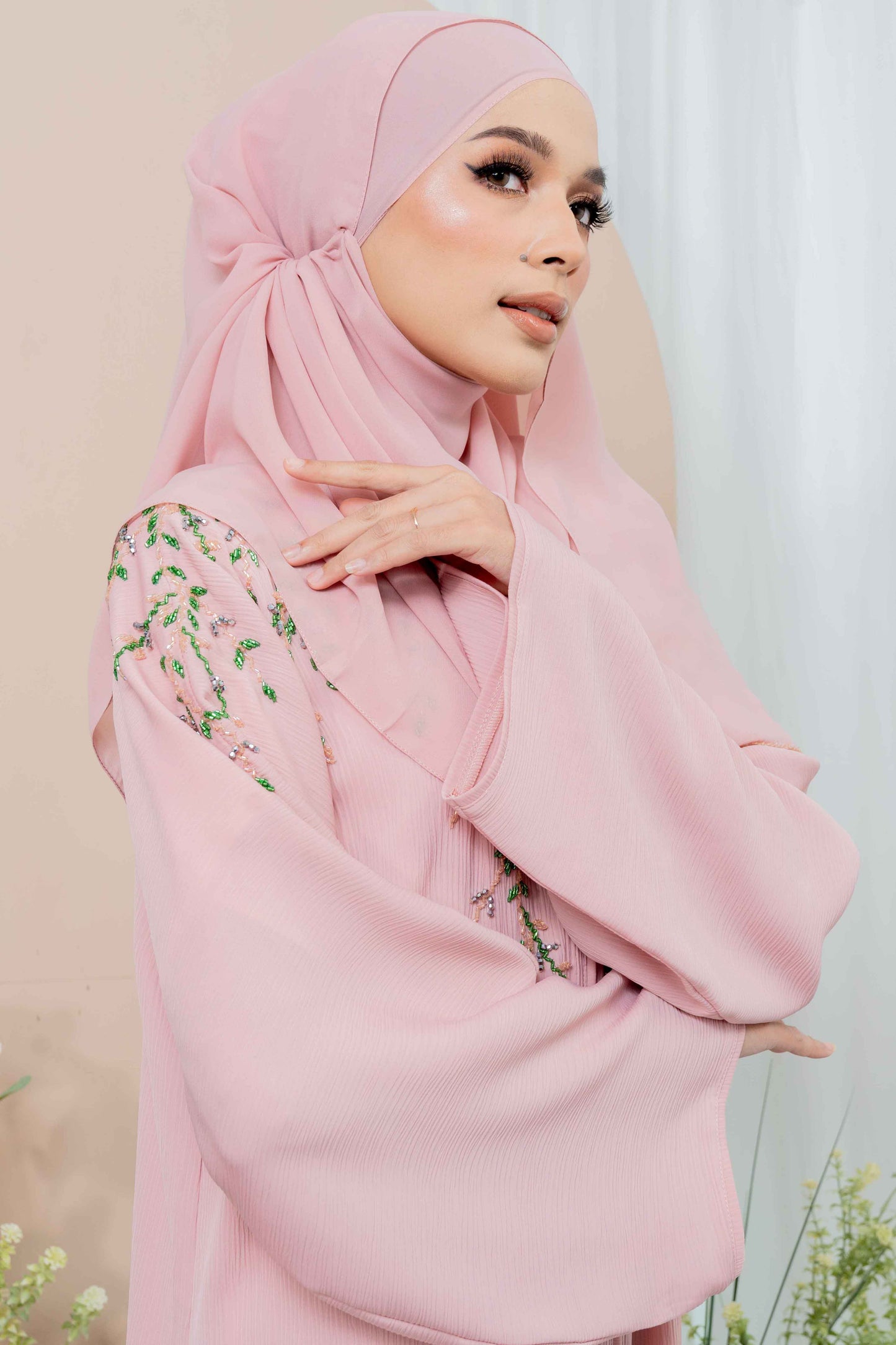 SIDRA ABAYA PINK