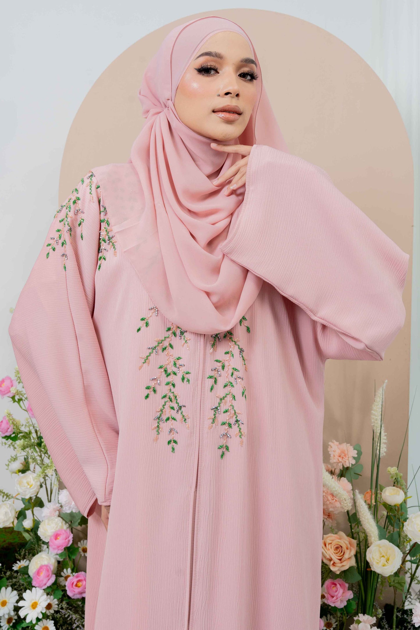 SIDRA ABAYA PINK